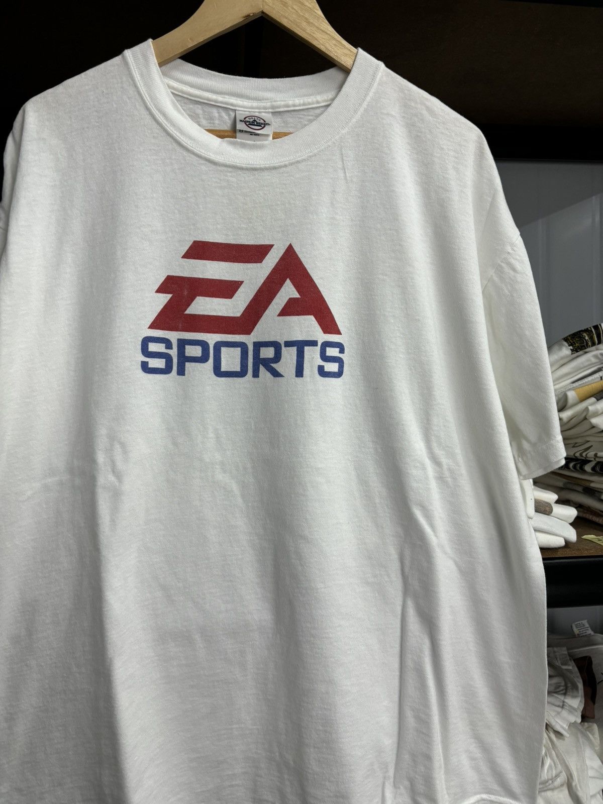 Vintage RARE! Vintage Early 00 Promo EA Sports Art Cover Size US XL / EU 56 / 4 - 1 Thumbnail