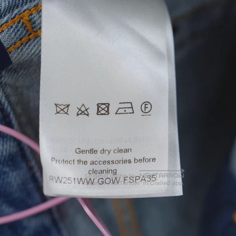 Louis Vuitton Louis Vuitton Ski Collection 25 New Solid Jeans Size 33" - 5 Thumbnail