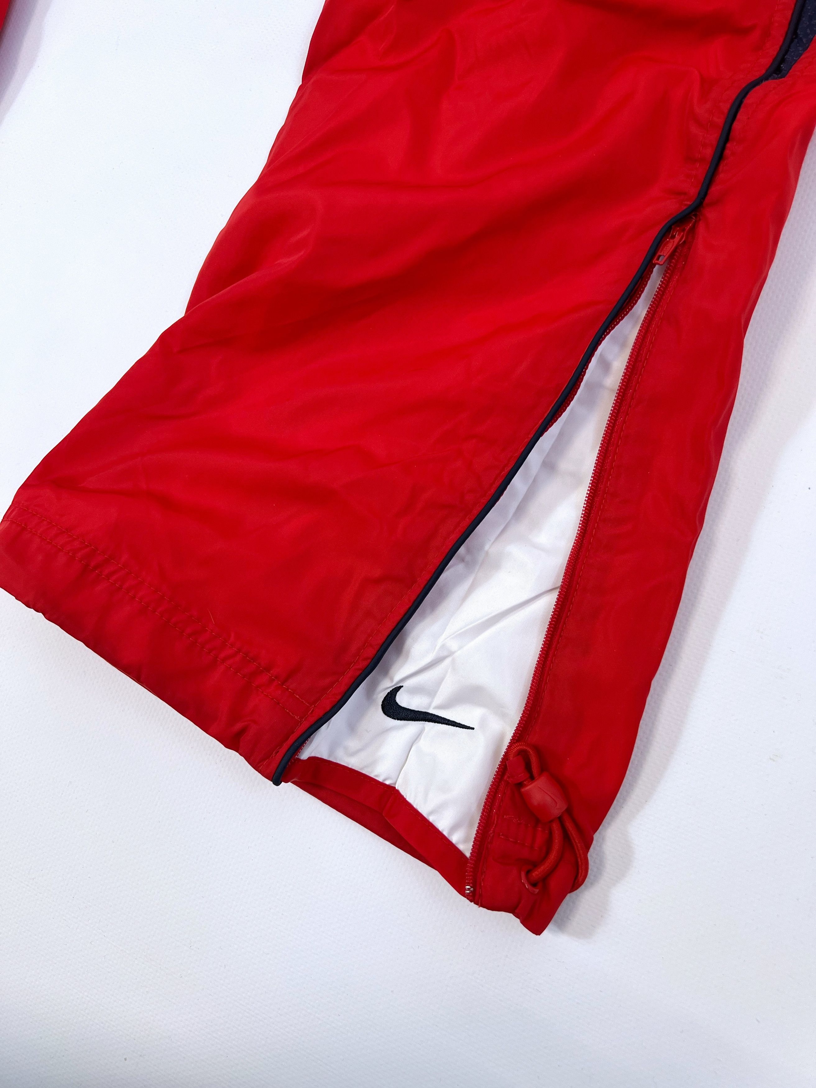 Nike Nike vintage pants zip red Size 30" / US 8 / IT 44 - 6 Thumbnail