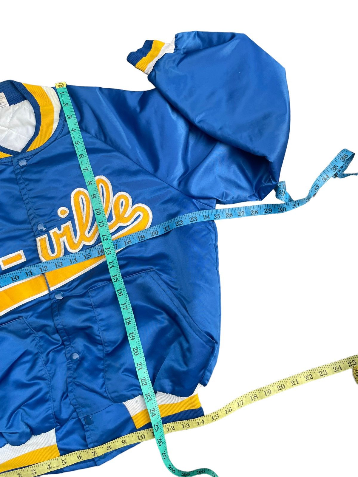 Vintage Vintage 80’s Jackson Ville State Champion Jacket Size US L / EU 52-54 / 3 - 18 Thumbnail