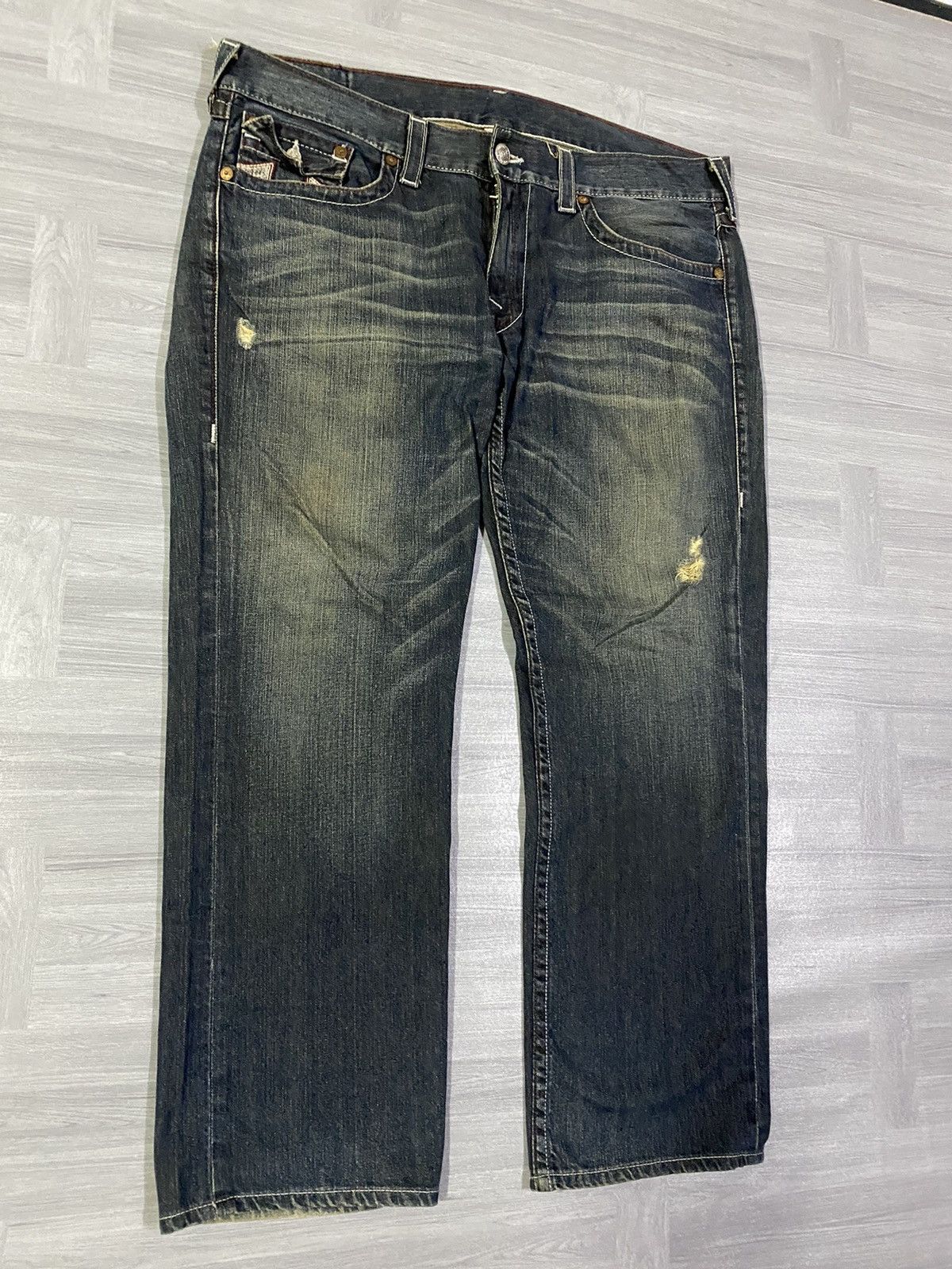 True Religion True Religion straight-leg denim jeans Made in USA Size US 42 / EU 58 - 10 Thumbnail