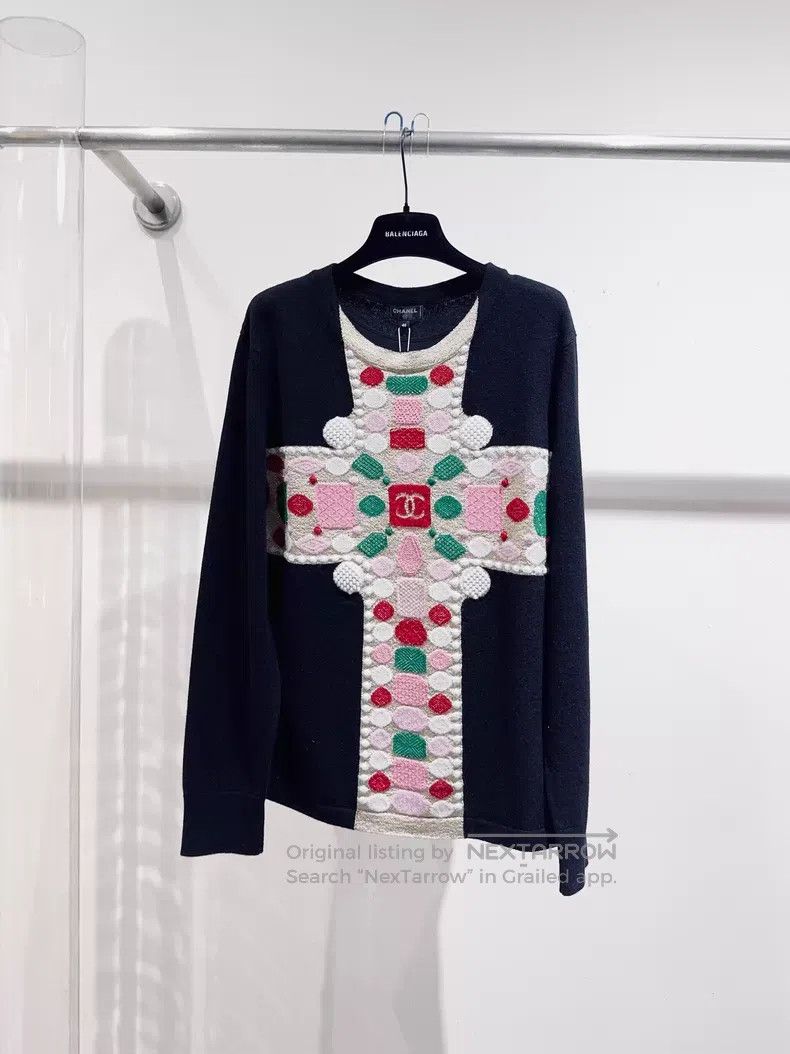 Chanel Chanel Black sweater Size S / US 4 / IT 40 - 2 Thumbnail