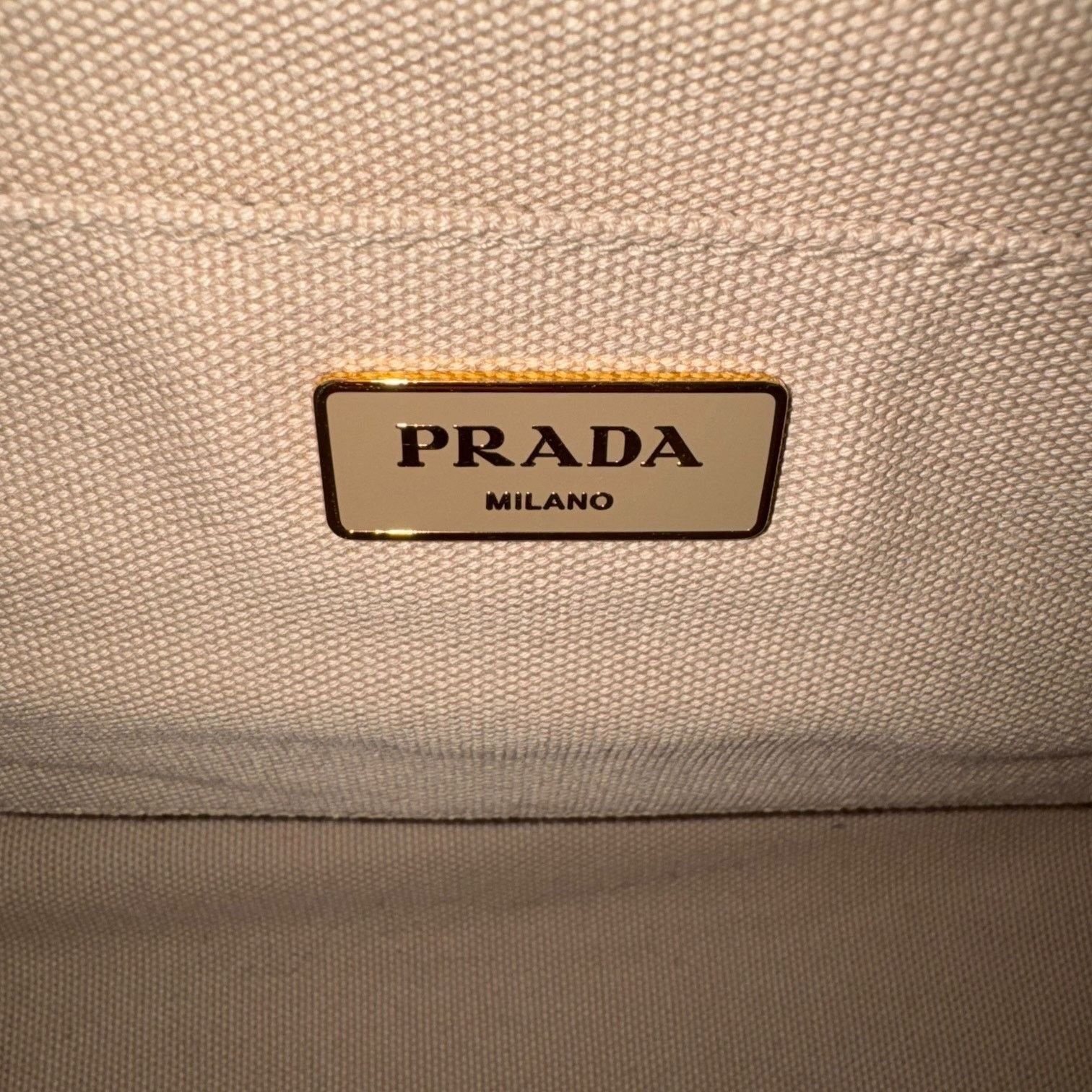 Prada Prada Rhinestone Canapa Tote Bag Size ONE SIZE - 9 Thumbnail