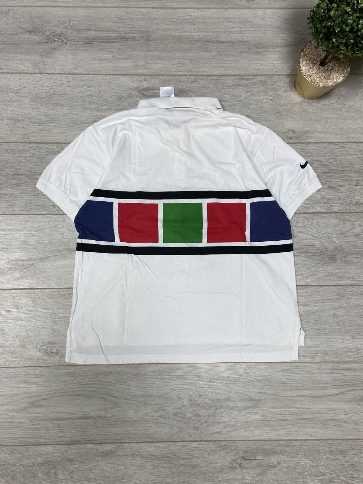 Nike Nike court vintage polo shirt challenge Size US L / EU 52-54 / 3 - 8 Thumbnail