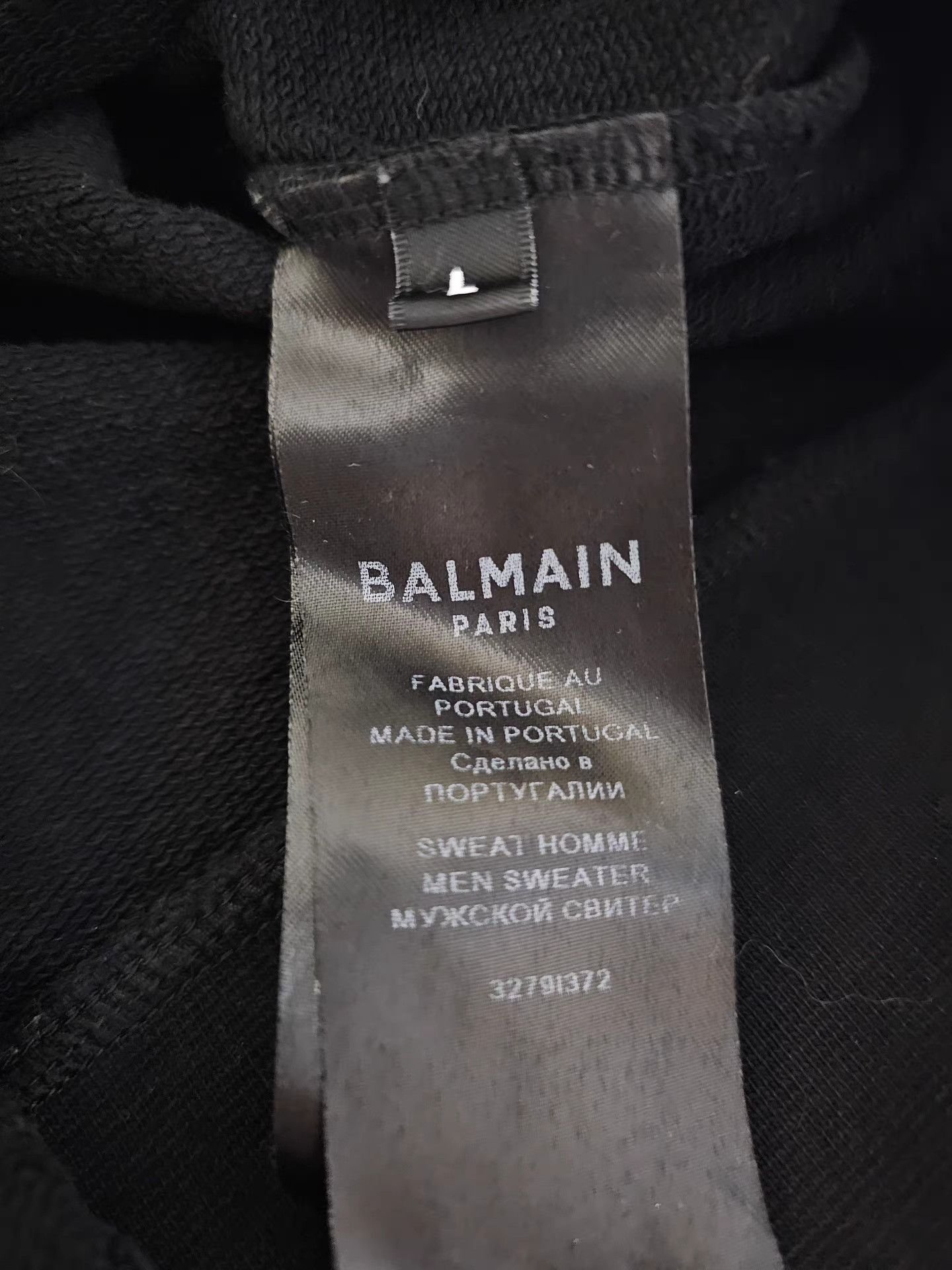 Balmain Balmain Space Sweatshirt Size US L / EU 52-54 / 3 - 3 Thumbnail