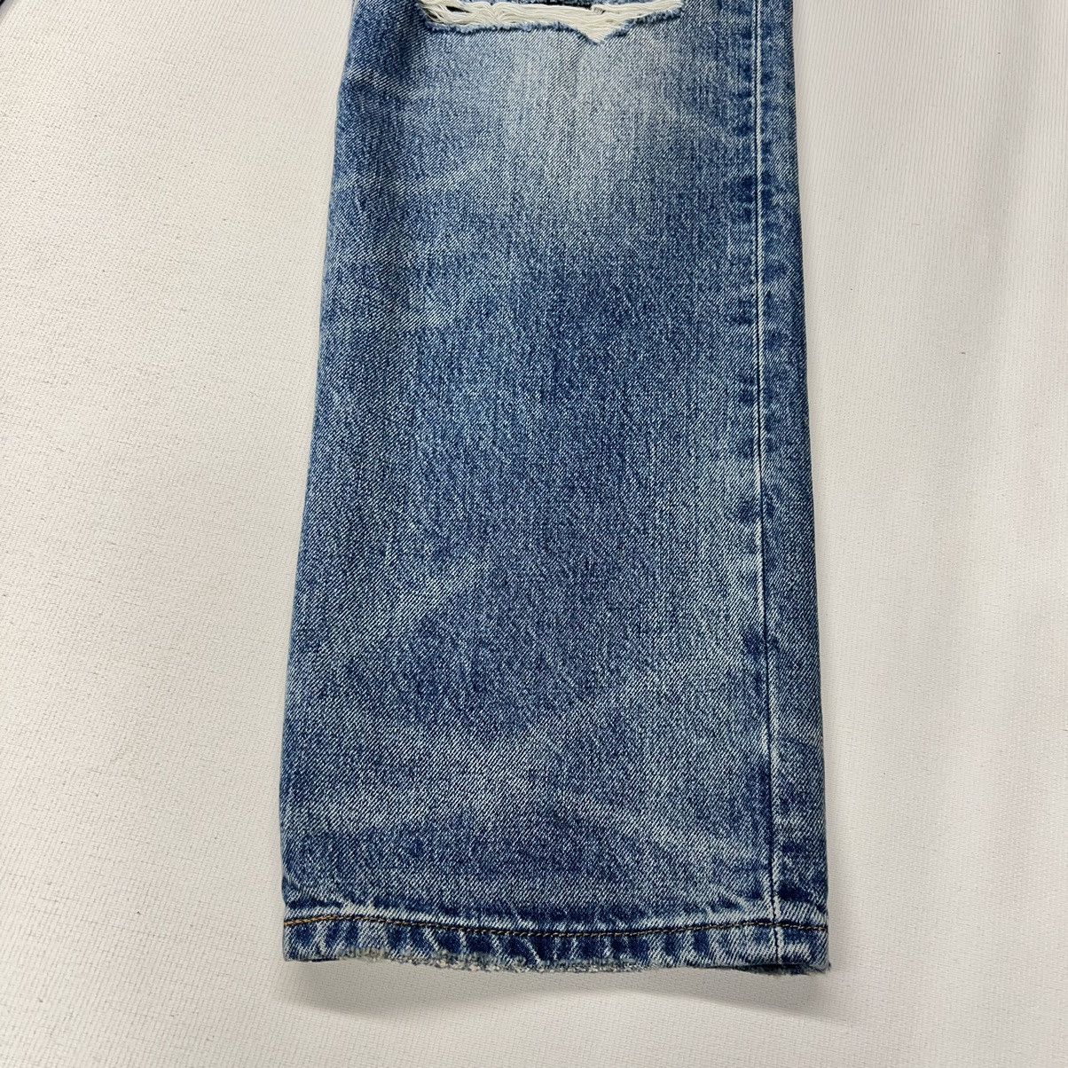 Levi's Made & Crafted NEW Levis 501 90s Jeans Blue Selvedge Denim Red Line Size 29" - 2 Thumbnail