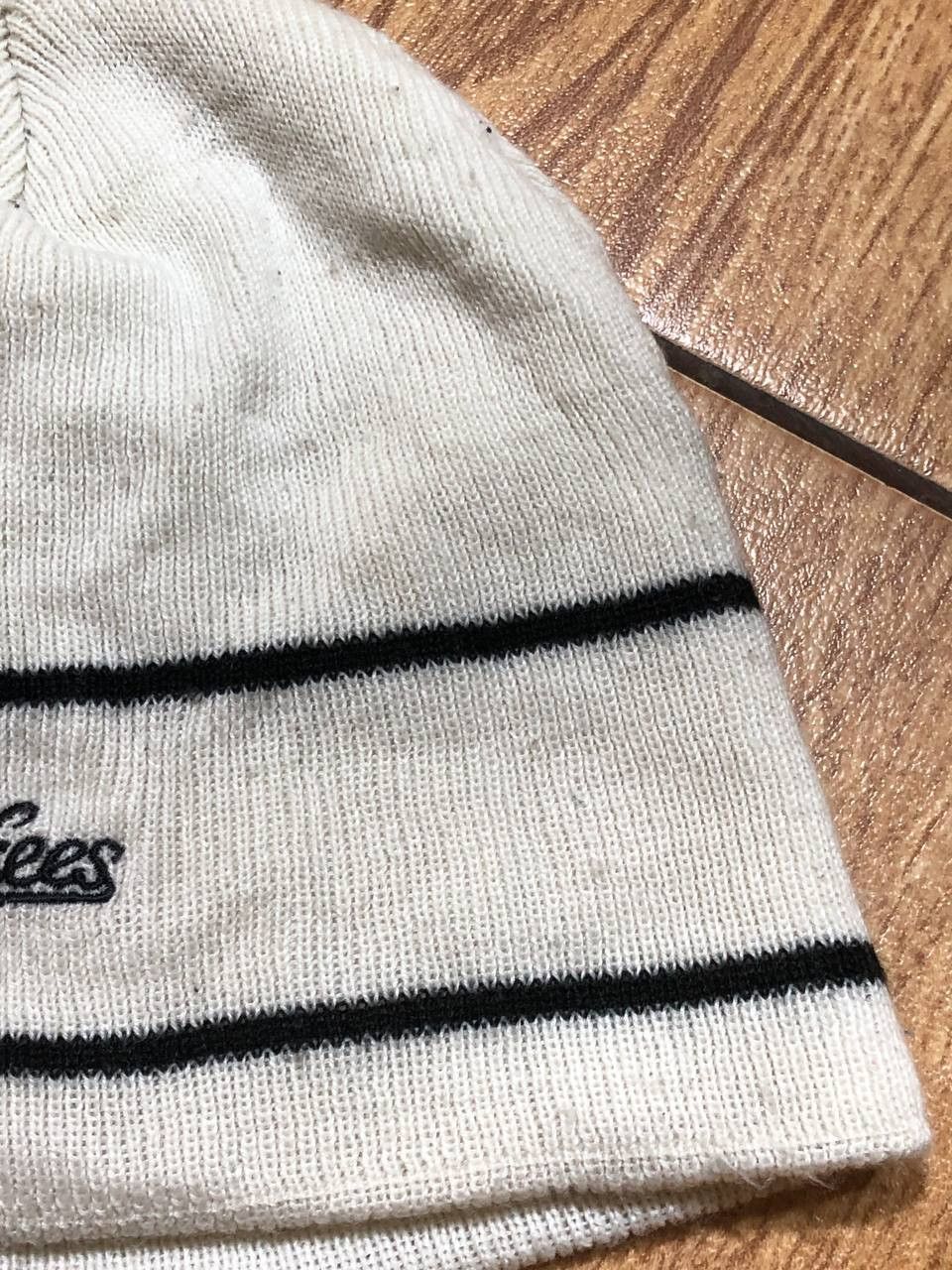 New York Yankees Hats white striped New York Yankees big logo Vintage Y2K Size ONE SIZE - 8 Thumbnail