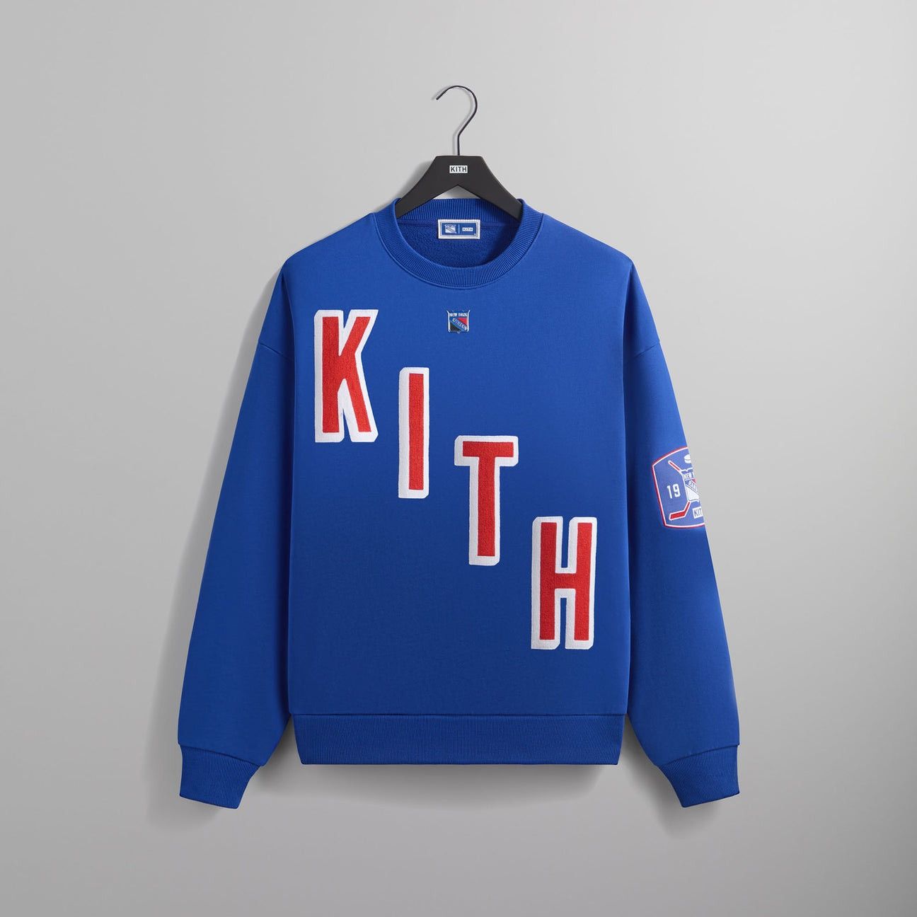 Kith Kith for the New York Rangers Skewed Nelson Crewneck XL Size US XL / EU 56 / 4 - 1 Thumbnail