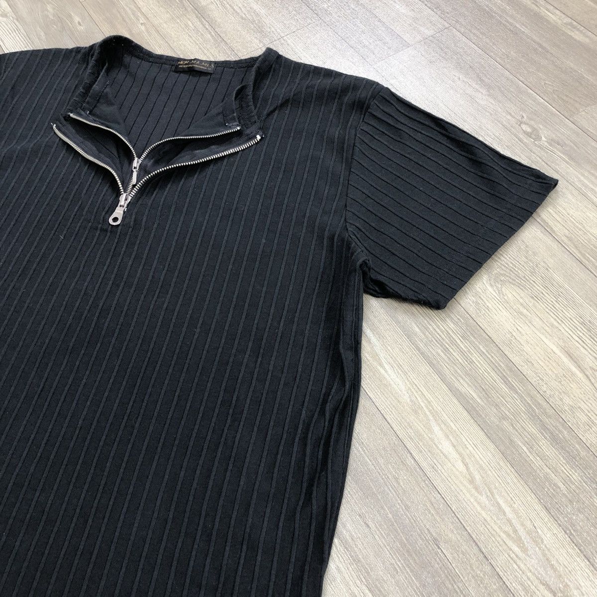 If Six Was Nine × Japanese Brand × Le Grande Bleu (L.G.B.) 2000s Japanese Double Layers Goa Lgb Ifsixwasnine Zipper Tee Size US L / EU 52-54 / 3 - 8 Thumbnail