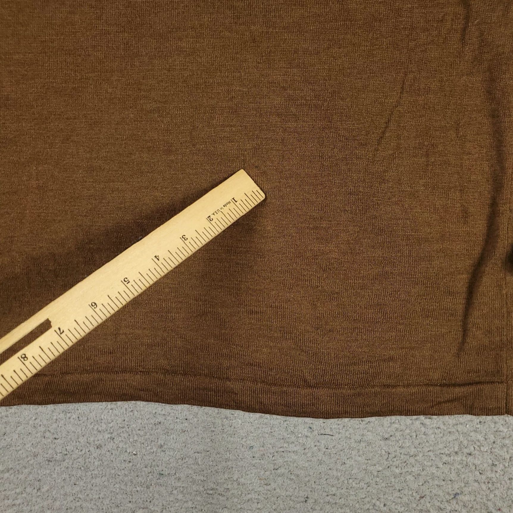 Brooks Brothers Brooks Brothers Sweater Mens XL Brown Wool Pullover Lightweight Crew Neck Size US XL / EU 56 / 4 - 5 Thumbnail