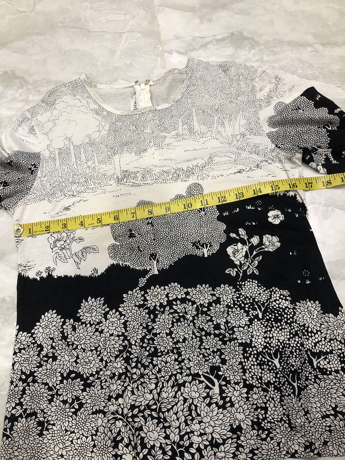 Hanae Mori Hanae Mori Japan Art Print Tee Nature Scene Size S / US 4 / IT 40 - 15 Thumbnail