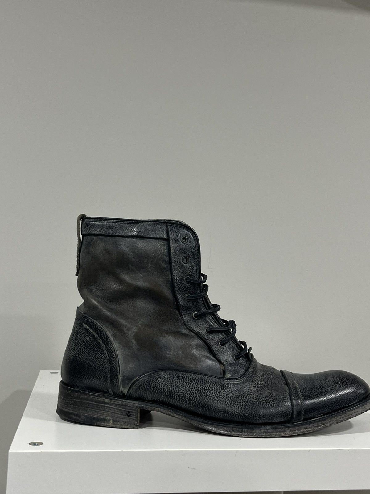 John Varvatos Raw Edge Boot. Size US 11.5 EU 44.5 Size US 11.5 / EU 44-45 - 13 Thumbnail