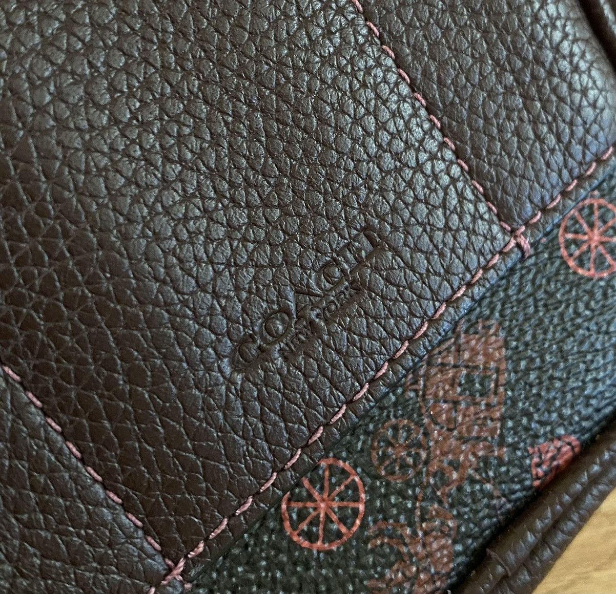 Coach Coach Monogram Shoulder Mini Bag x Old Money x Luxury Size ONE SIZE - 6 Thumbnail