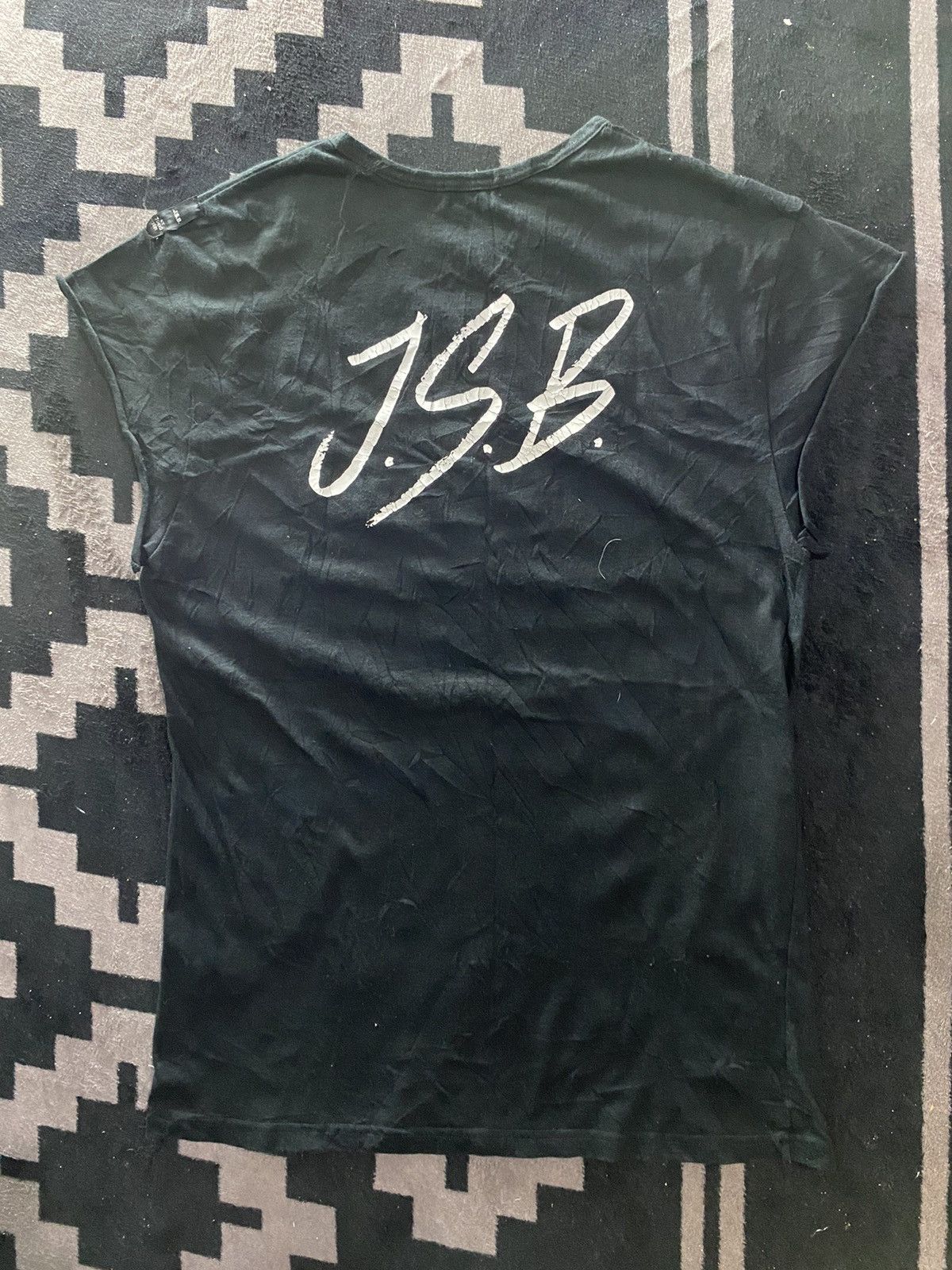 If Six Was Nine × Japanese Brand × Le Grande Bleu (L.G.B.) J.S.B. III Japanese brand sleeveless tshirt Size US M / EU 48-50 / 2 - 2 Thumbnail