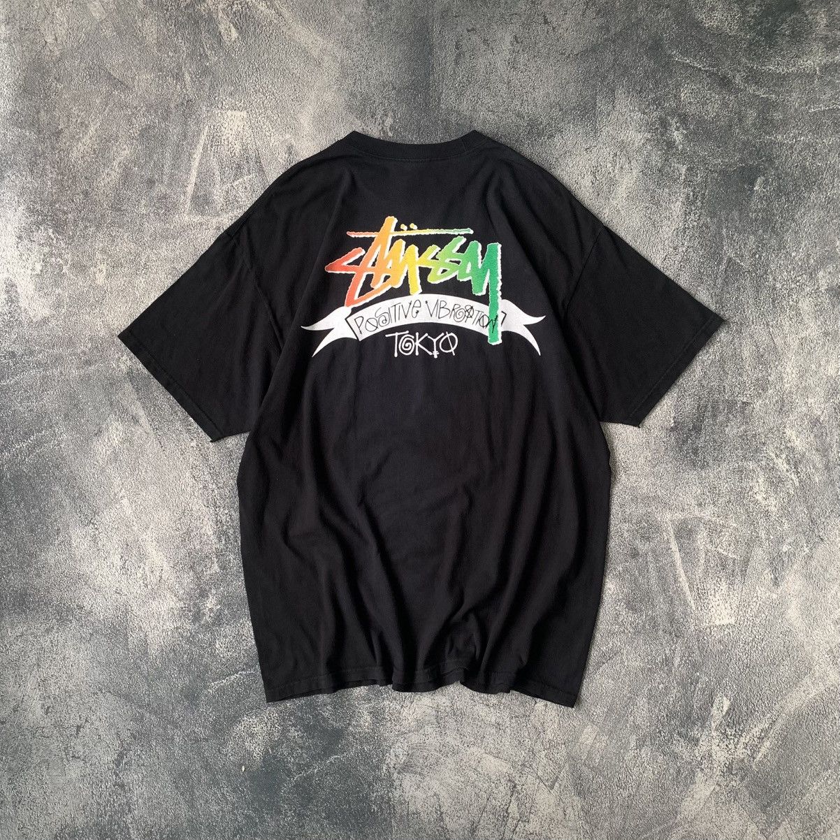 Stussy × Vintage Stussy Vibration Tokyo Size US XL / EU 56 / 4 - 2 Thumbnail