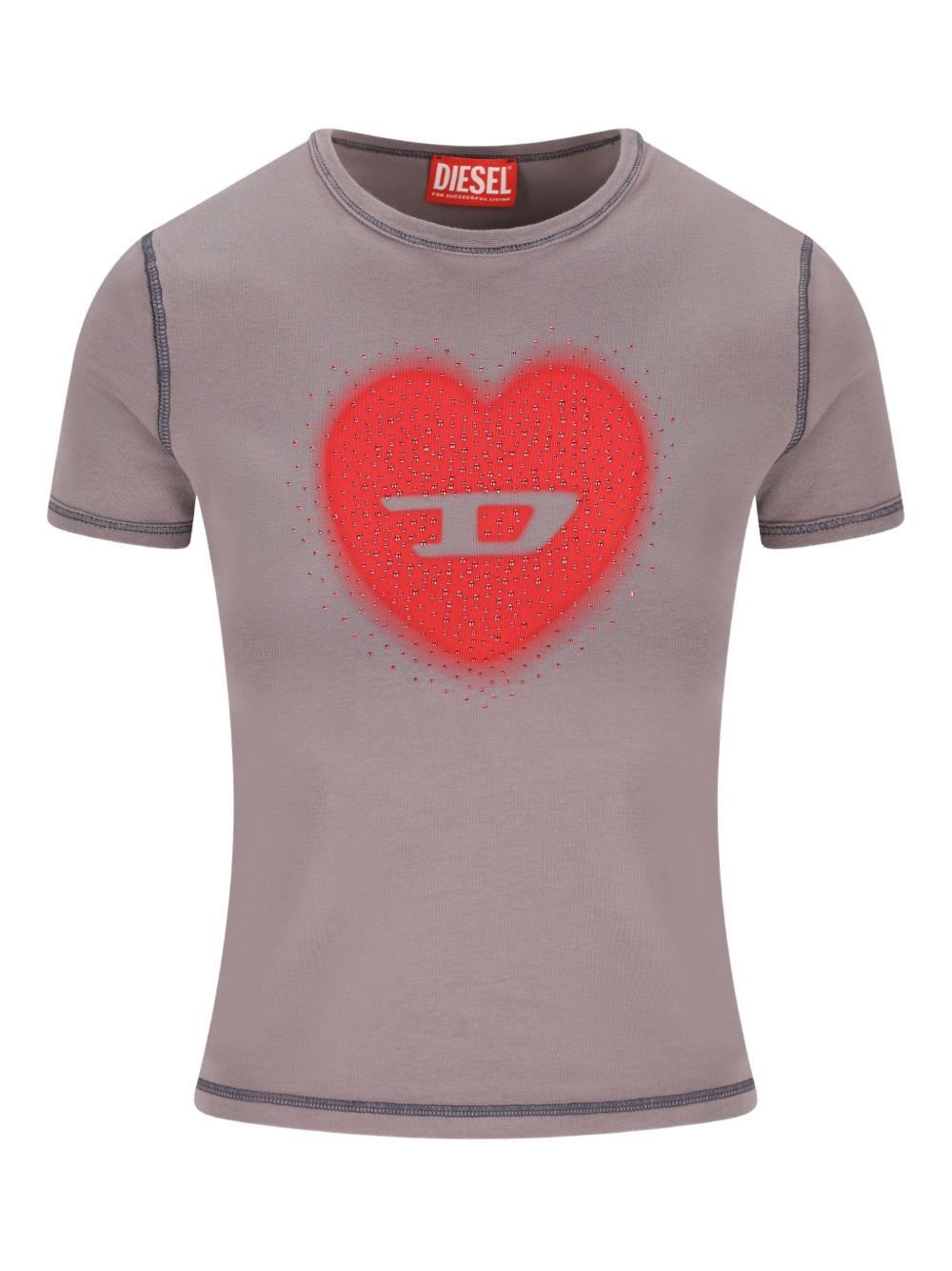 HEART COTTON T-SHIRT