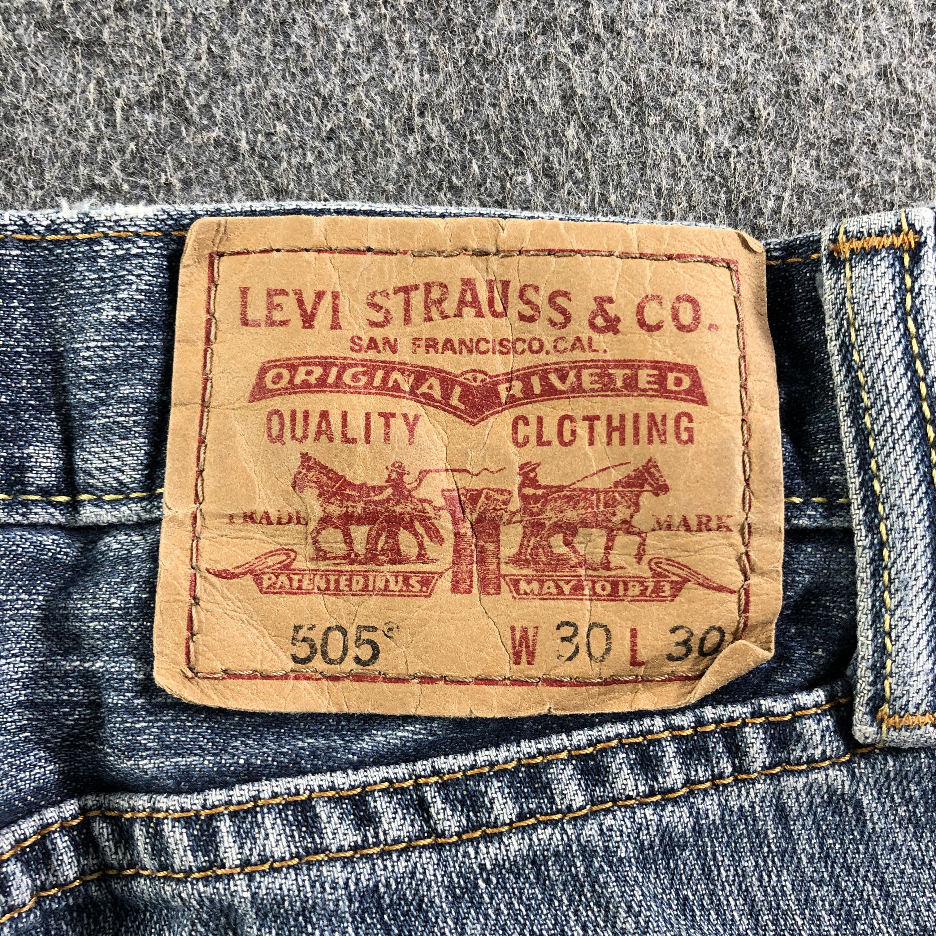 Levi's Vintage Levis 505 Jeans-J3498 Size US 32 / EU 48 - 5 Thumbnail