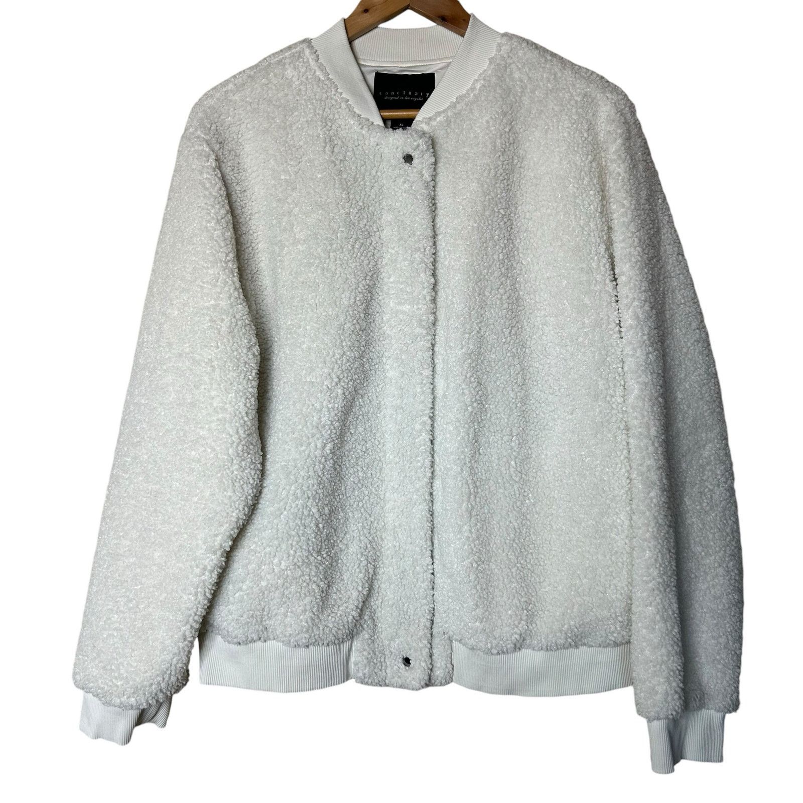 Sanctuary Sanctuary Jacket Imperial Faux Shearling Bomber Size XL Size XL / US 12-14 / IT 48-50 - 1 Thumbnail