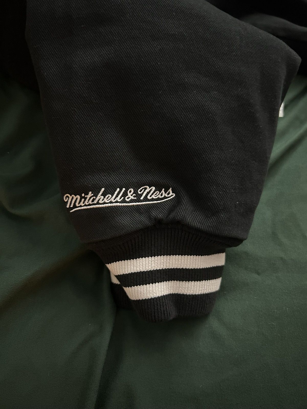 Mitchell & Ness × Supreme Supreme Mitchell & Ness Doughboy Twill Varsity Jacket Medium Size US M / EU 48-50 / 2 - 9 Thumbnail