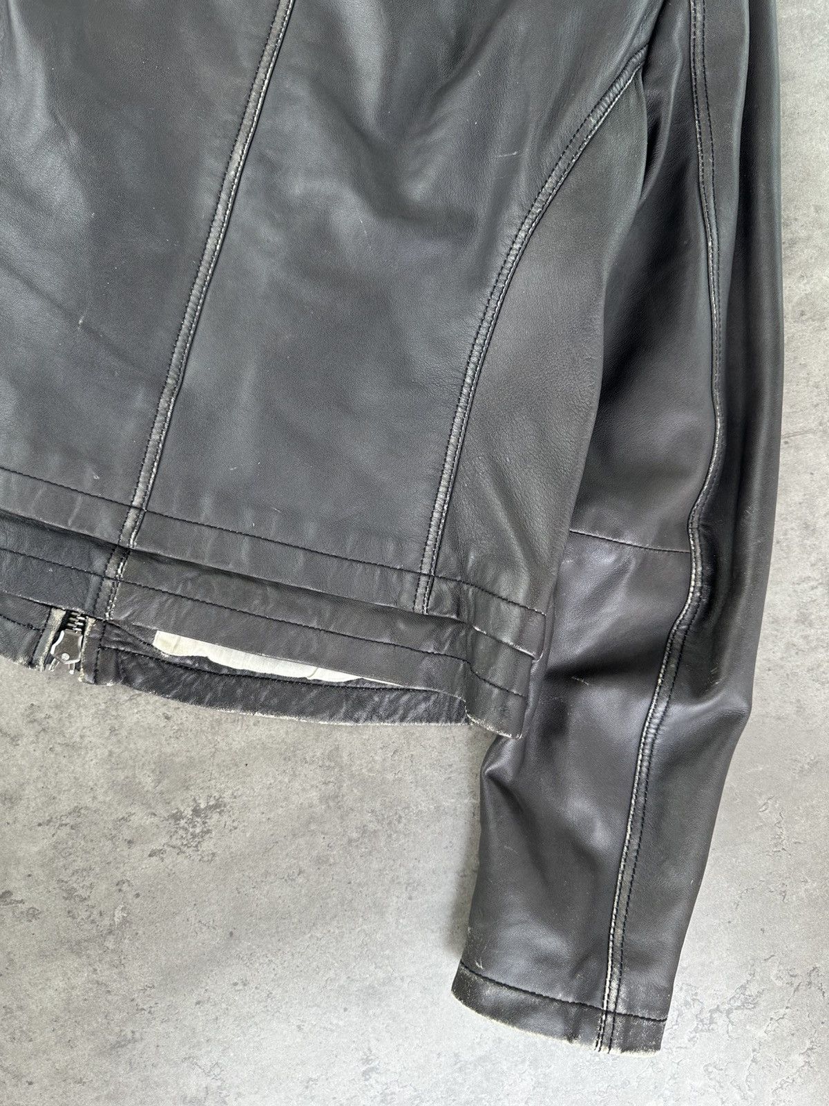Japanese Brand Vintage Leather Jacket Size S / US 4 / IT 40 - 15 Thumbnail