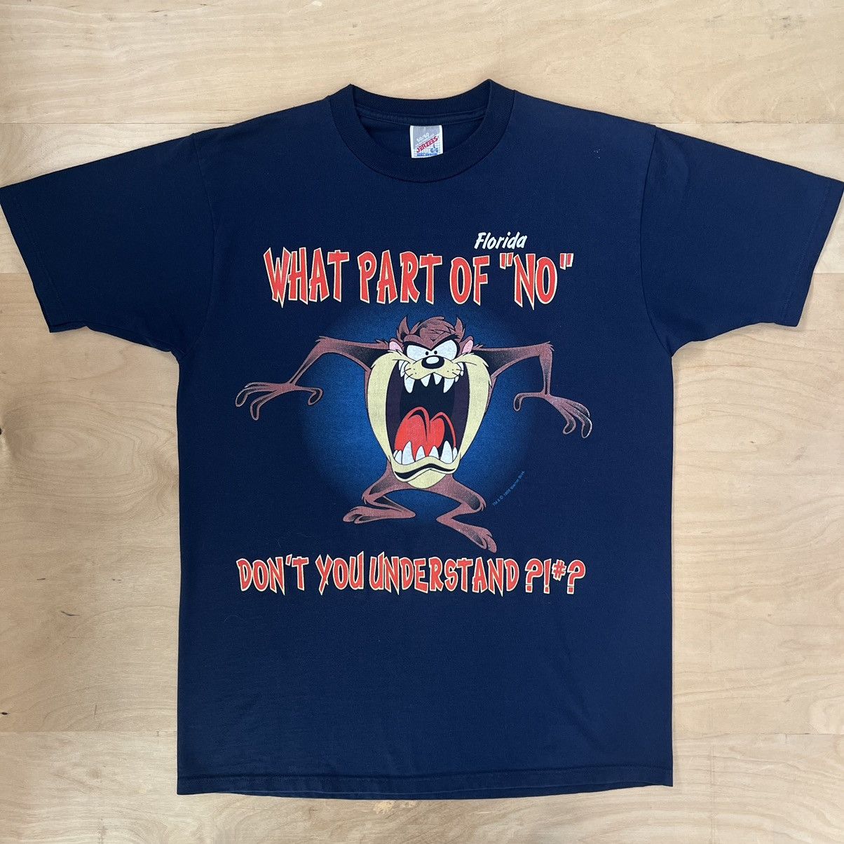 Vintage Vintage Tasmanian Devil Shirt L 90s Taz Warner Bros Cartoon ...