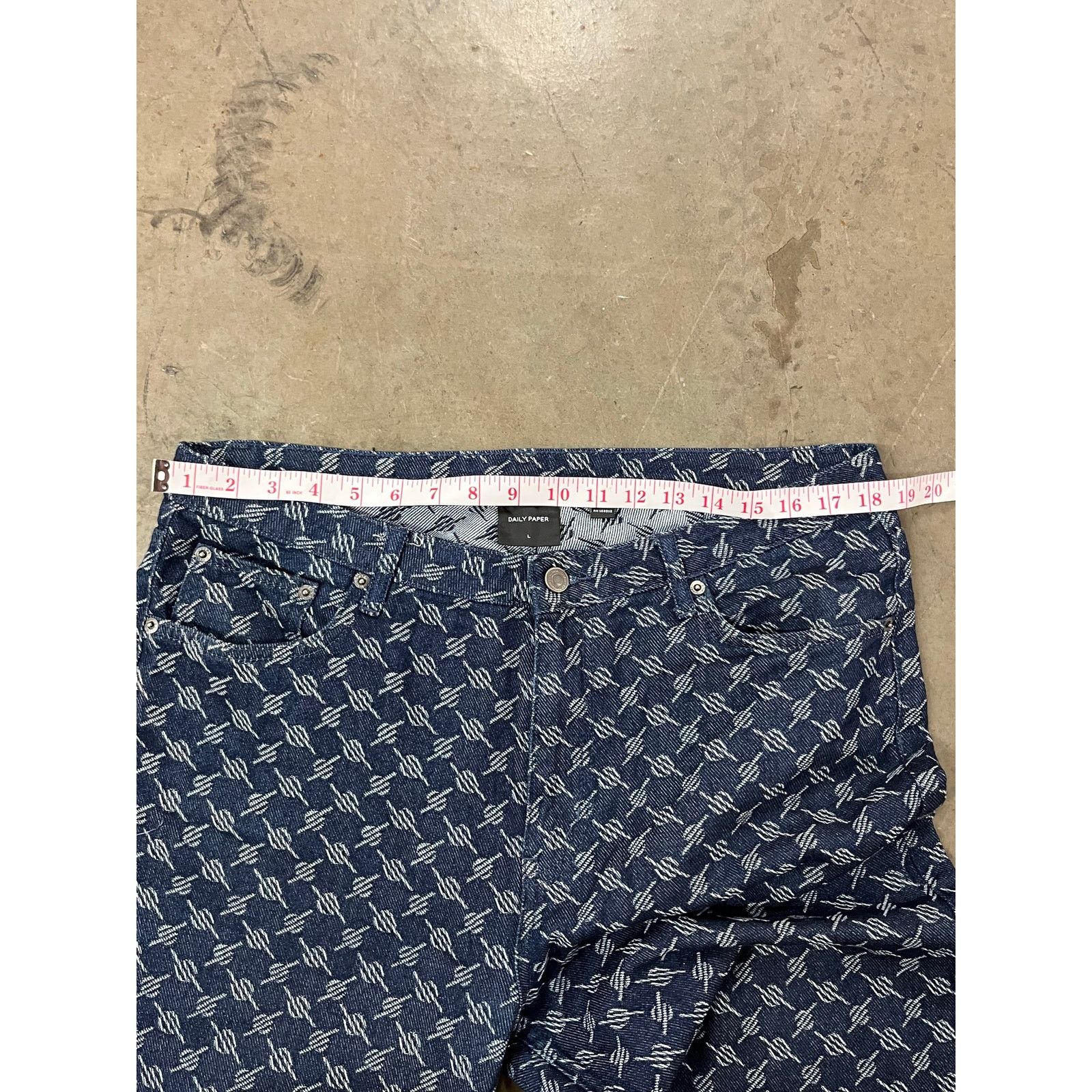 Daily Paper Daily Paper - The Ralf Pants / Dark wash / Size L Size US 36 / EU 52 - 9 Thumbnail
