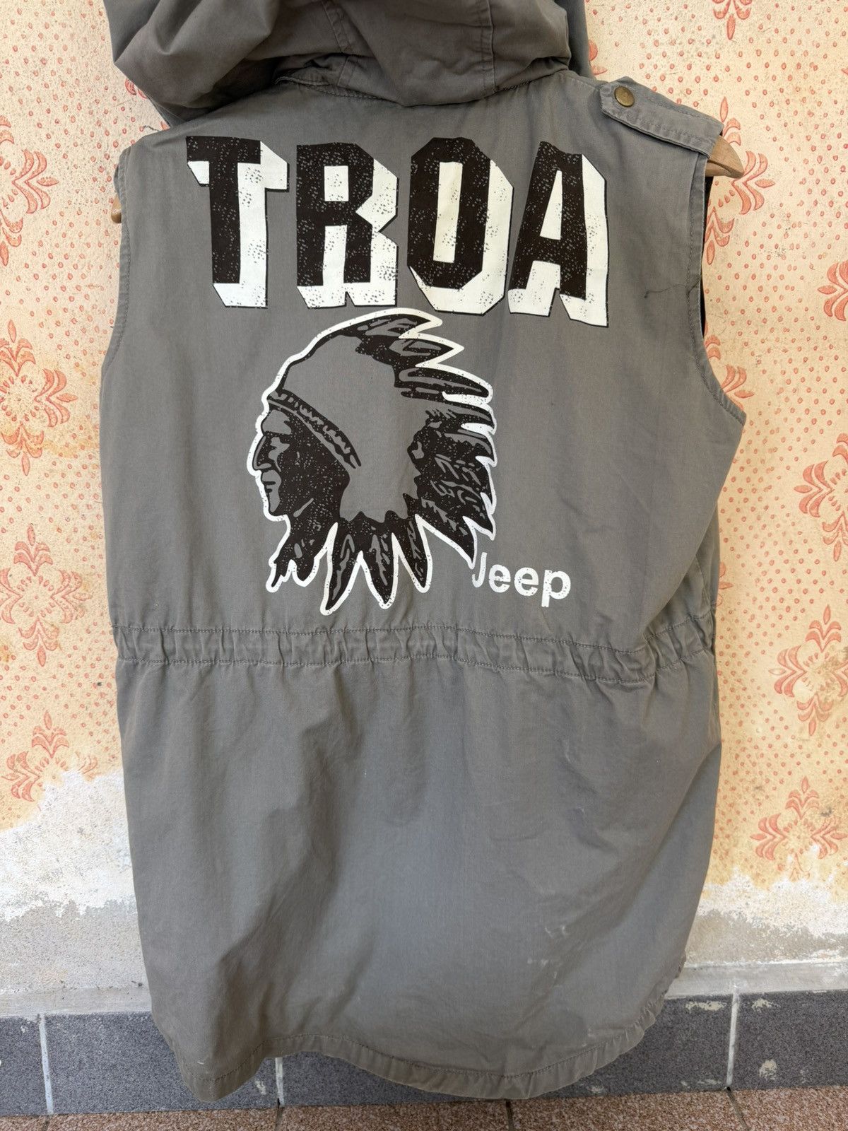 Jeep Vintage jeep vest hoodie western Size US L / EU 52-54 / 3 - 2 Thumbnail