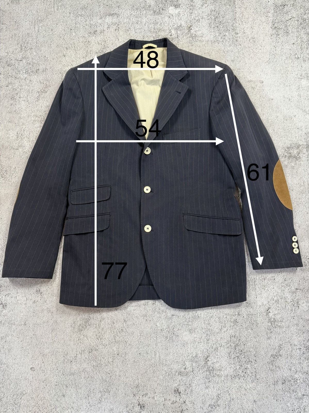 Brunello Cucinelli Brunello Cucinelli blazer, size 50,100% cotton,Made in Italy Size 50L - 14 Thumbnail