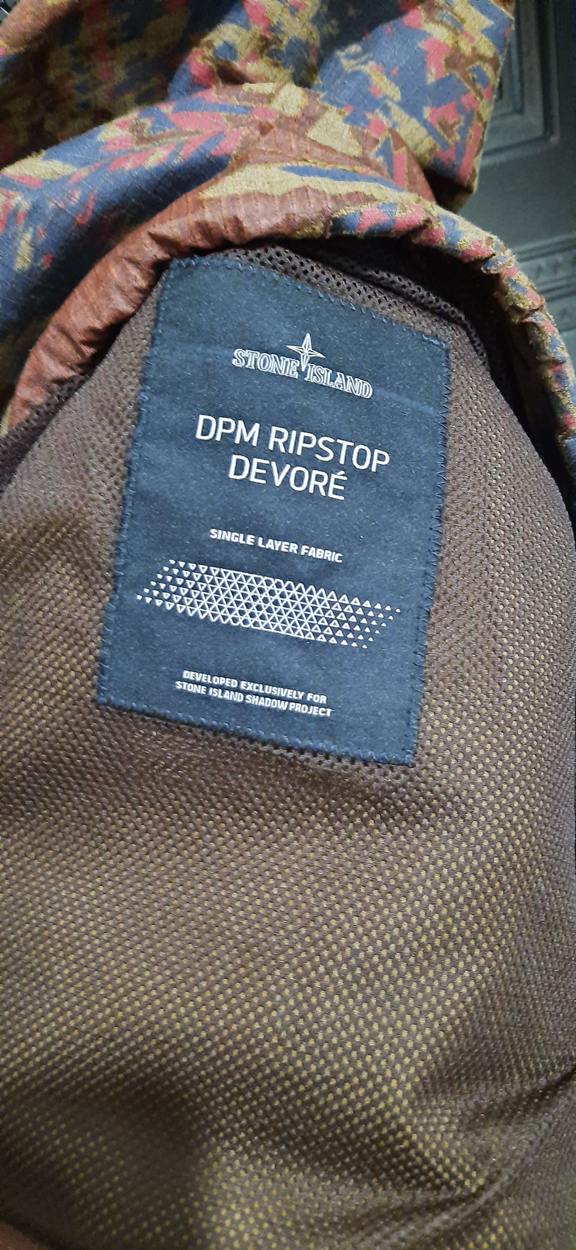 Stone Island × Stone Island Shadow Project Stone Island Shadow Project DPM Ripstop Devore Size US XL / EU 56 / 4 - 8 Thumbnail