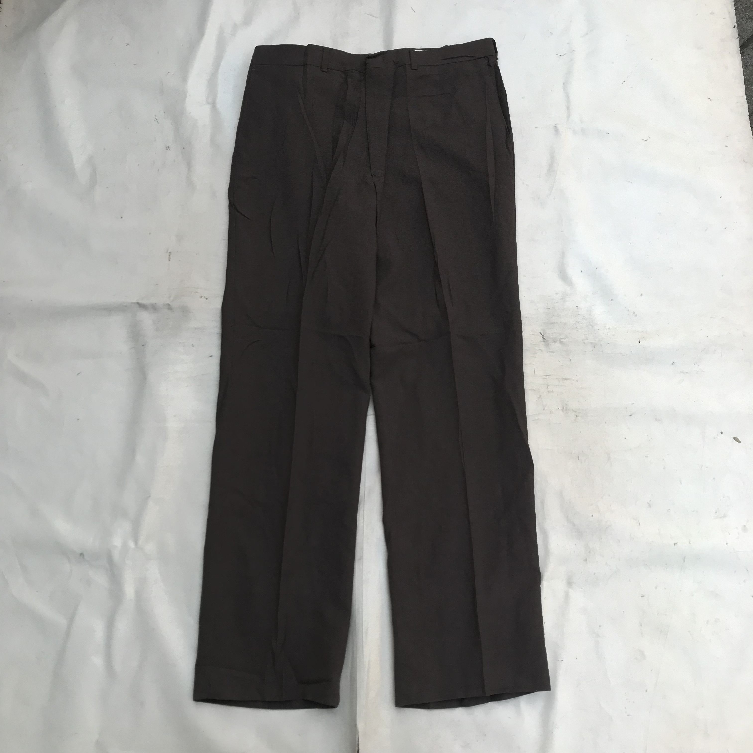 Haggar Vintage HAGGAR US slacks Sta prest Permanent Prest Trouser Size US 36 / EU 52 - 14 Thumbnail