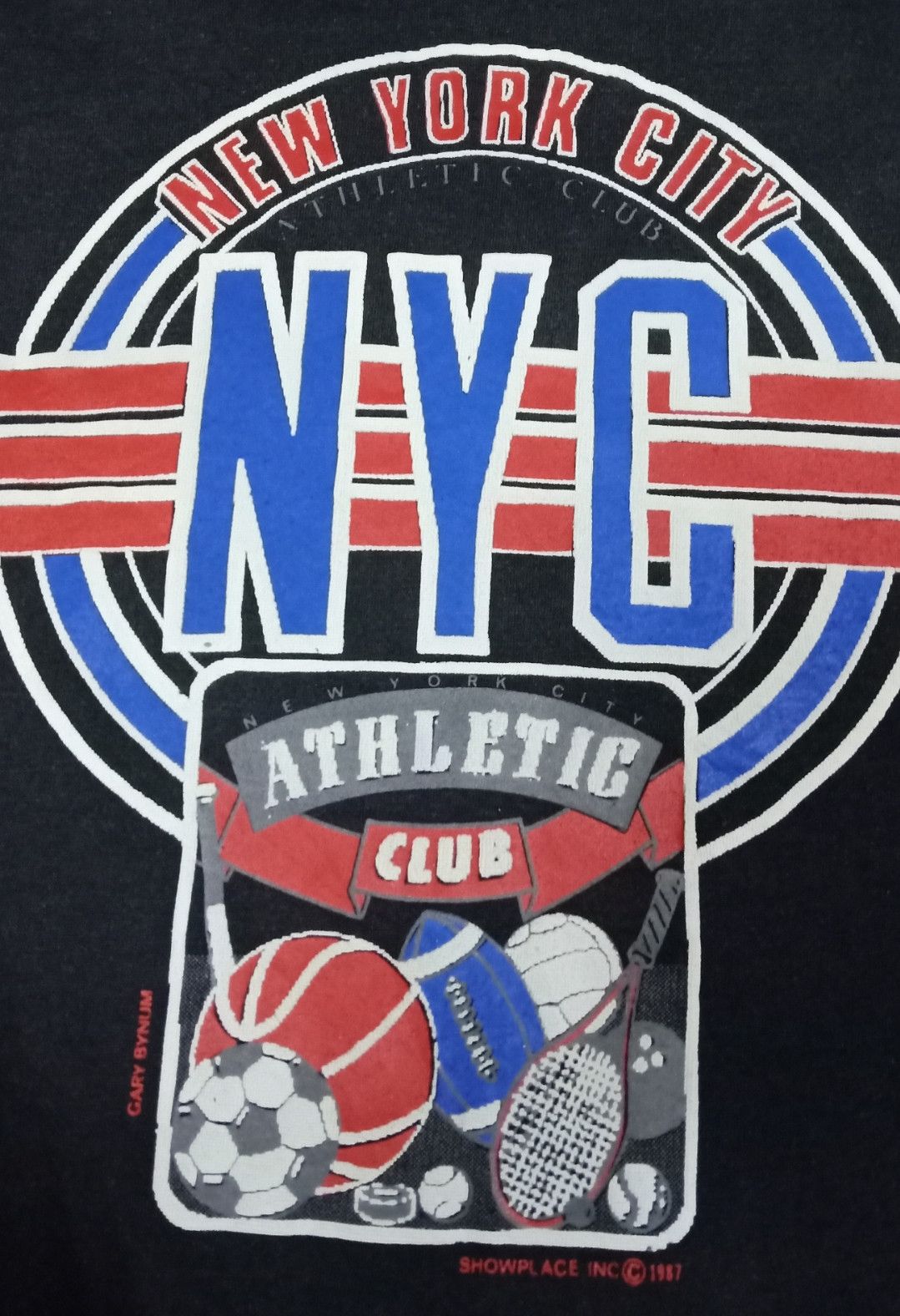 Hanes × Vintage Vintage 80s New York City Athletic Club T-shirt Size US M / EU 48-50 / 2 - 5 Thumbnail