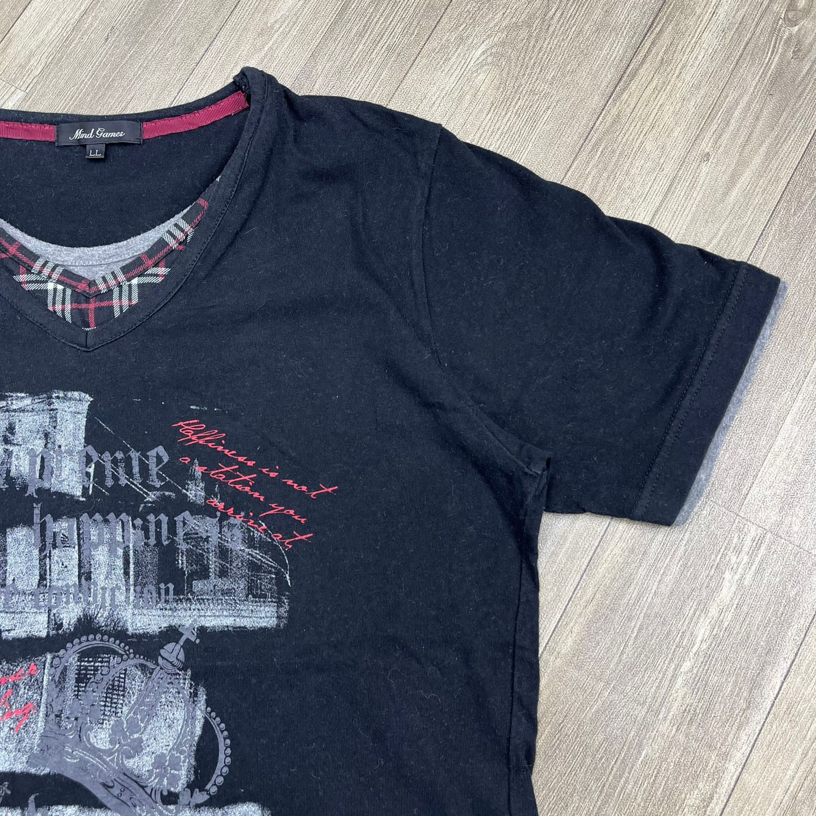 If Six Was Nine × Japanese Brand × Le Grande Bleu (L.G.B.) Mind Games Poem Tshirt Size US M / EU 48-50 / 2 - 4 Thumbnail