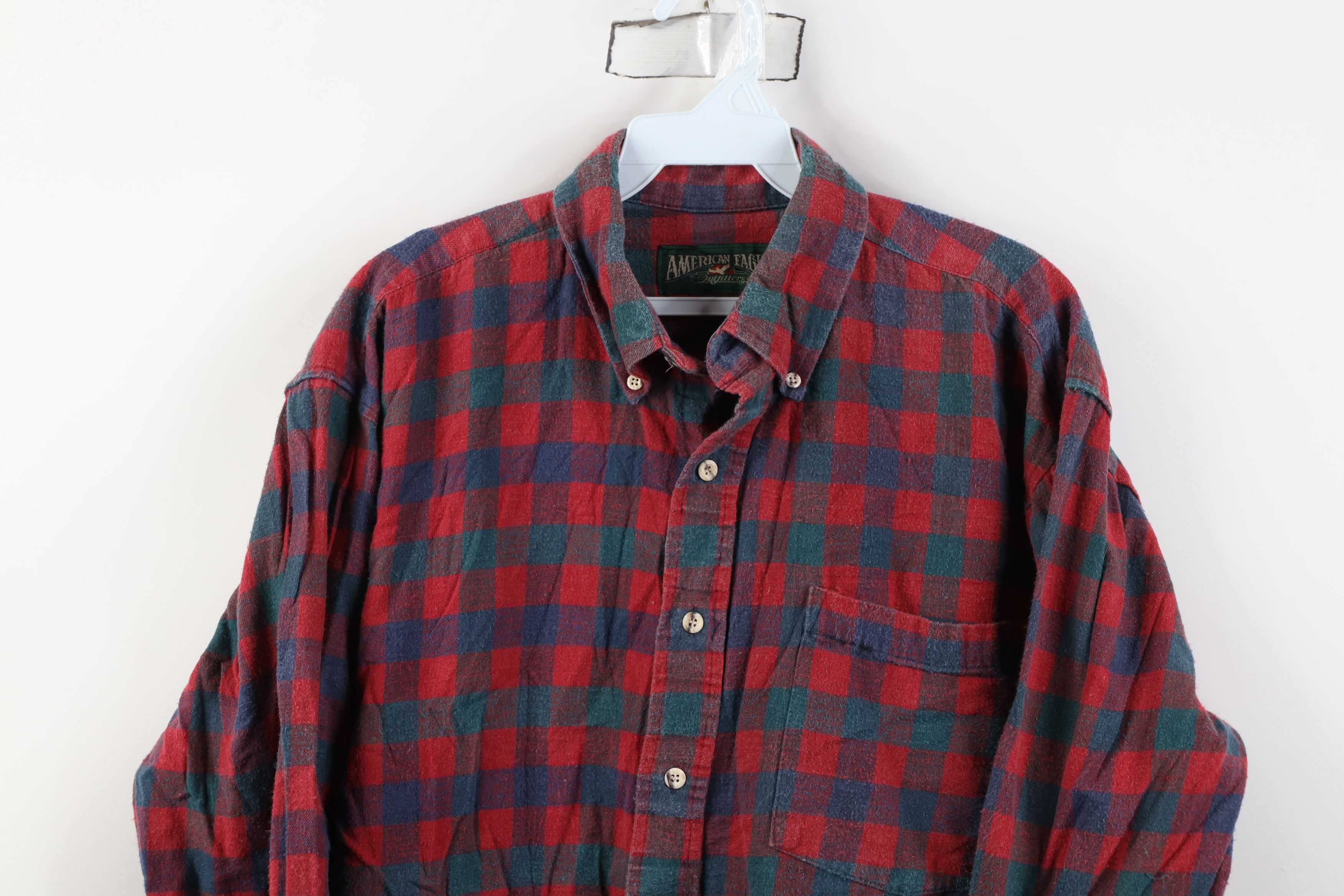 American Eagle Outfitters Vintage 90s American Eagle Outfitters Button Down Shirt Size US L / EU 52-54 / 3 - 2 Thumbnail