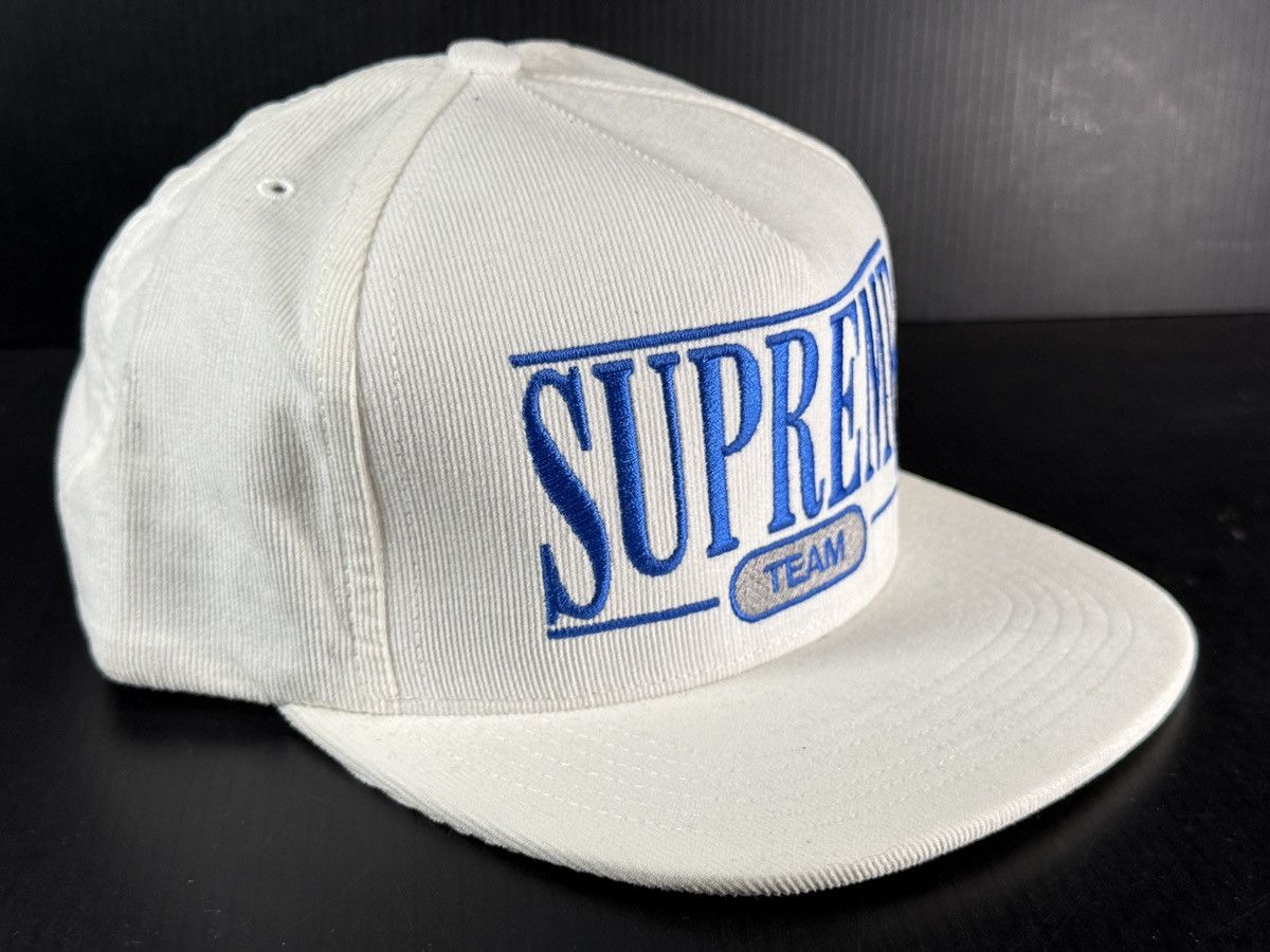 Supreme SUPREME SS16 UNIVERSITY 5 PANEL WHITE HAT BRAND NEW W/ TAGS Size ONE SIZE - 2 Thumbnail