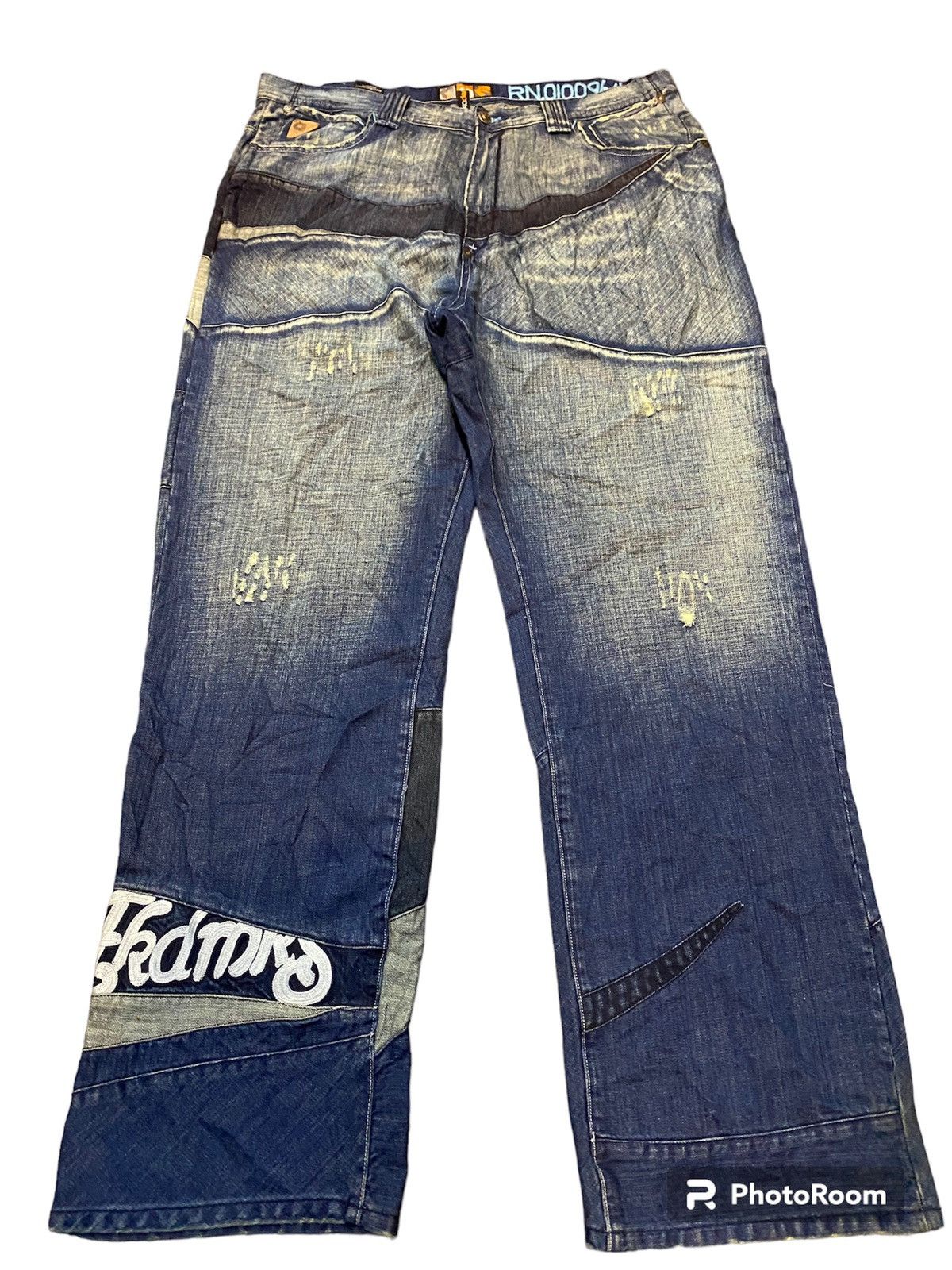 Akademiks × Designer × Japanese Brand AKADEMIKS 101 buggy hagi jeans Size US 40 / EU 56 - 2 Thumbnail