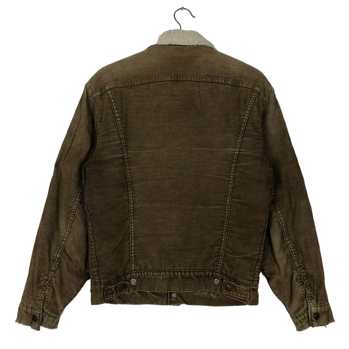 Levi's 🔥90’s VINTAGE LEVI’S TRUCKER SHERPA LINING CORDUROY Size US S / EU 44-46 / 1 - 8 Thumbnail