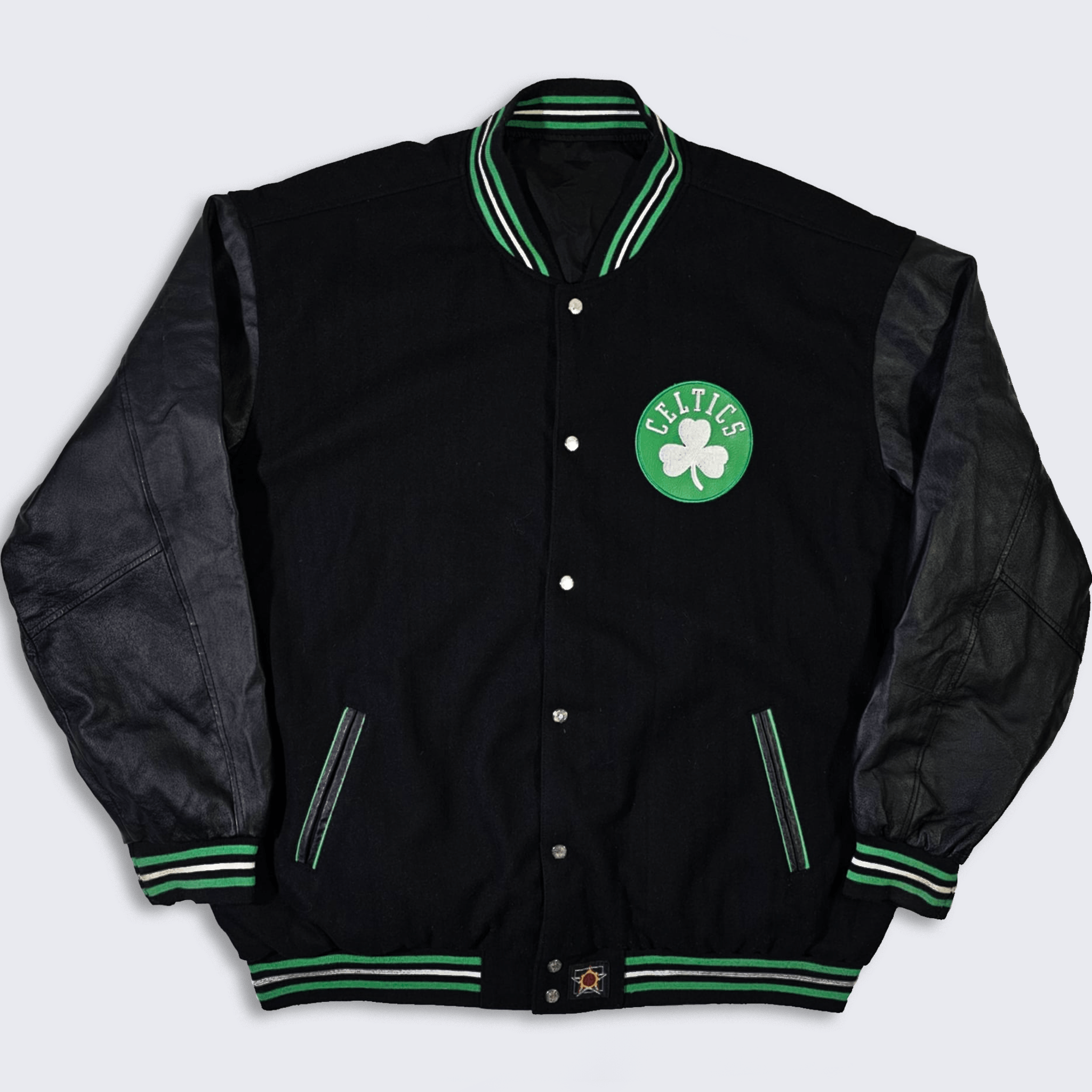 Jeff Hamilton × NBA × Vintage Boston Celtics Vintage Y2K Jeff Hamilton Reversible Jacket Size US XXL / EU 58 / 5 - 2 Thumbnail
