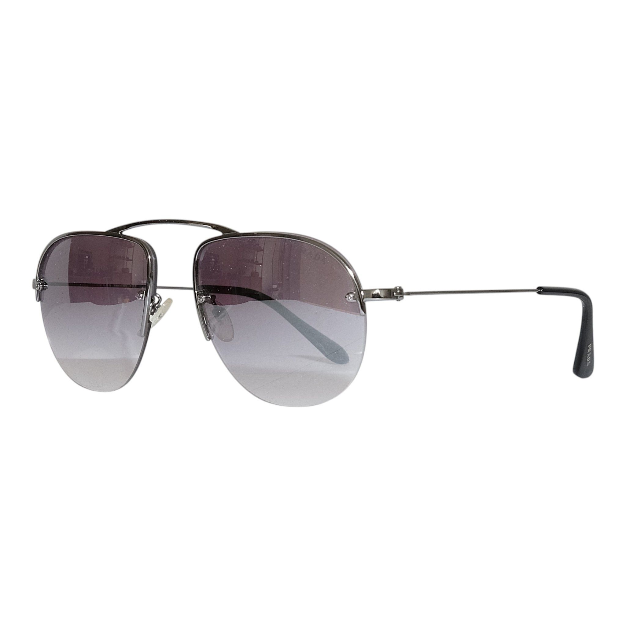 Prada SPR 580S Aviator Sunglasses Size ONE SIZE - 3 Thumbnail