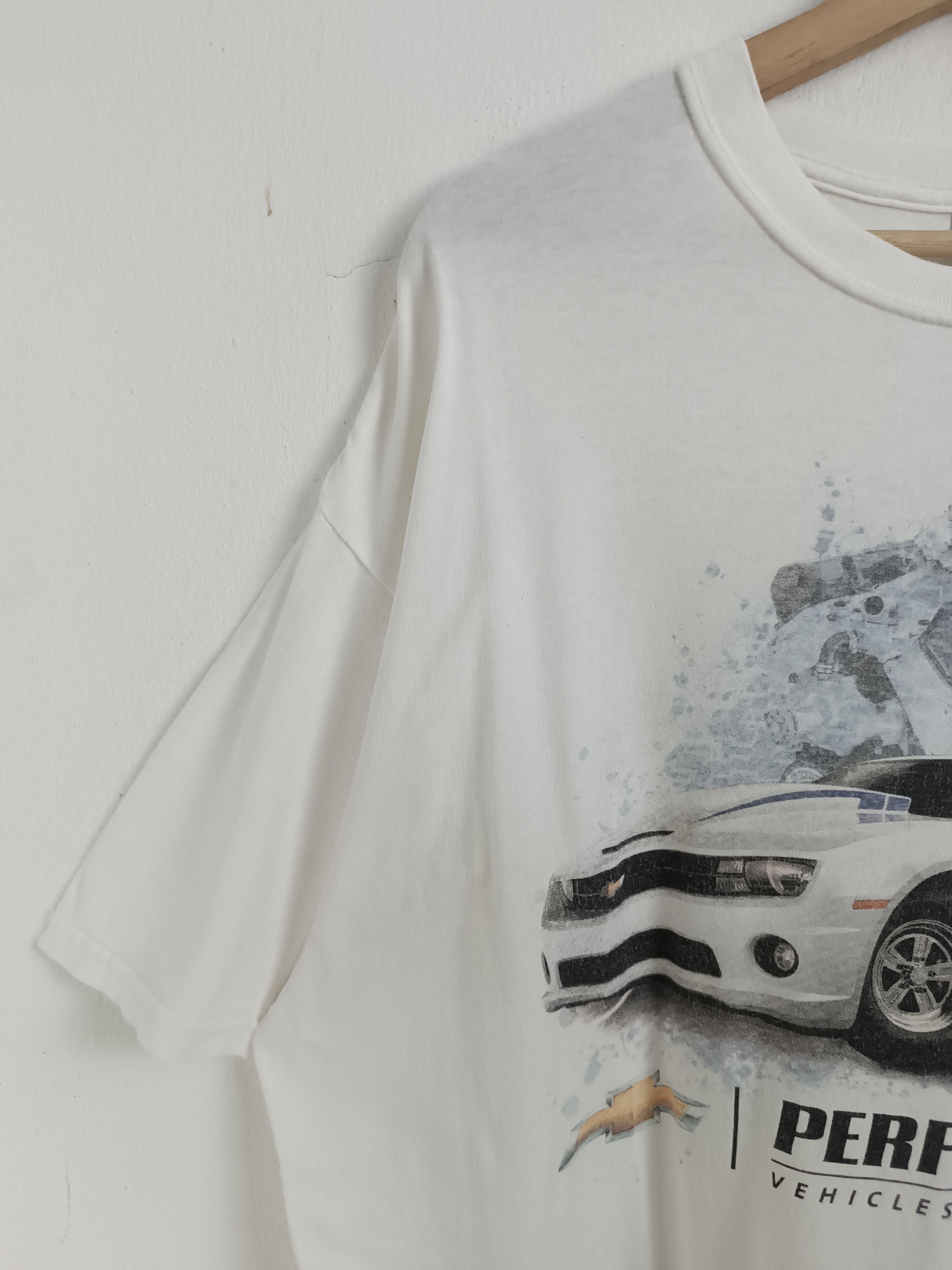Chevrolet VINTAGE CHEVROLET CAMARO RACING CHEVY TEE FORD HELLCAT Size US XL / EU 56 / 4 - 5 Thumbnail