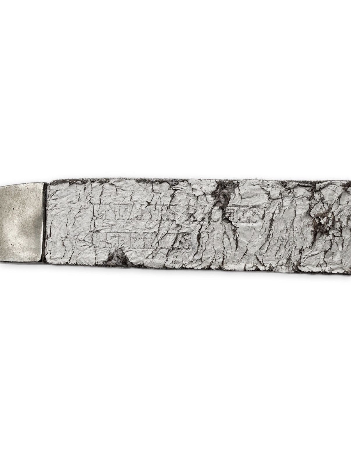 Enfants Riches Deprimes Enfants Riches Deprimes Eagle Buckle Studded While Leather Belt Size 36 - 5 Thumbnail