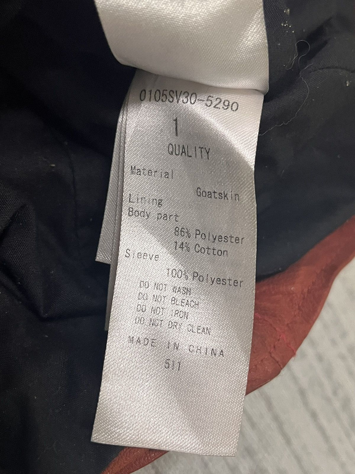 MOUSSY Mousy goat skin rider leather jacket Size ONE SIZE - 7 Thumbnail