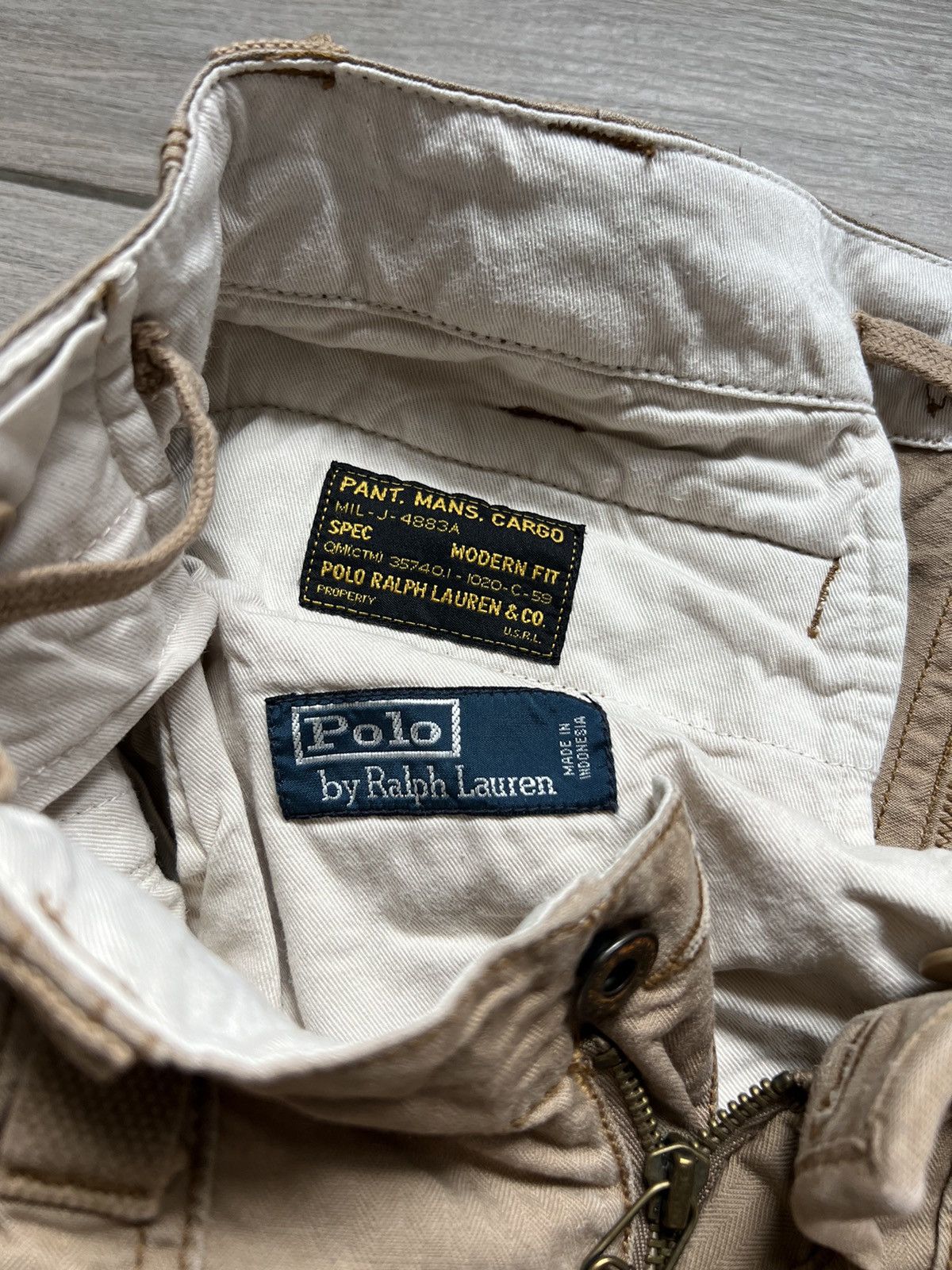 Polo Ralph Lauren × Ralph Lauren × U.S. Polo Assn. US Polo Ralph Lauren Cargo Pants Tactical Multipocket Size US 32 / EU 48 - 9 Thumbnail
