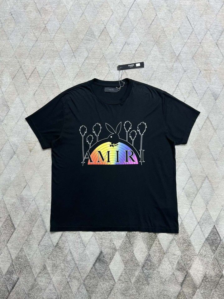 Amiri AMIRI x Playboy Rainbow Logo T-Shirt Size L Size US L / EU 52-54 / 3 - 1 Thumbnail
