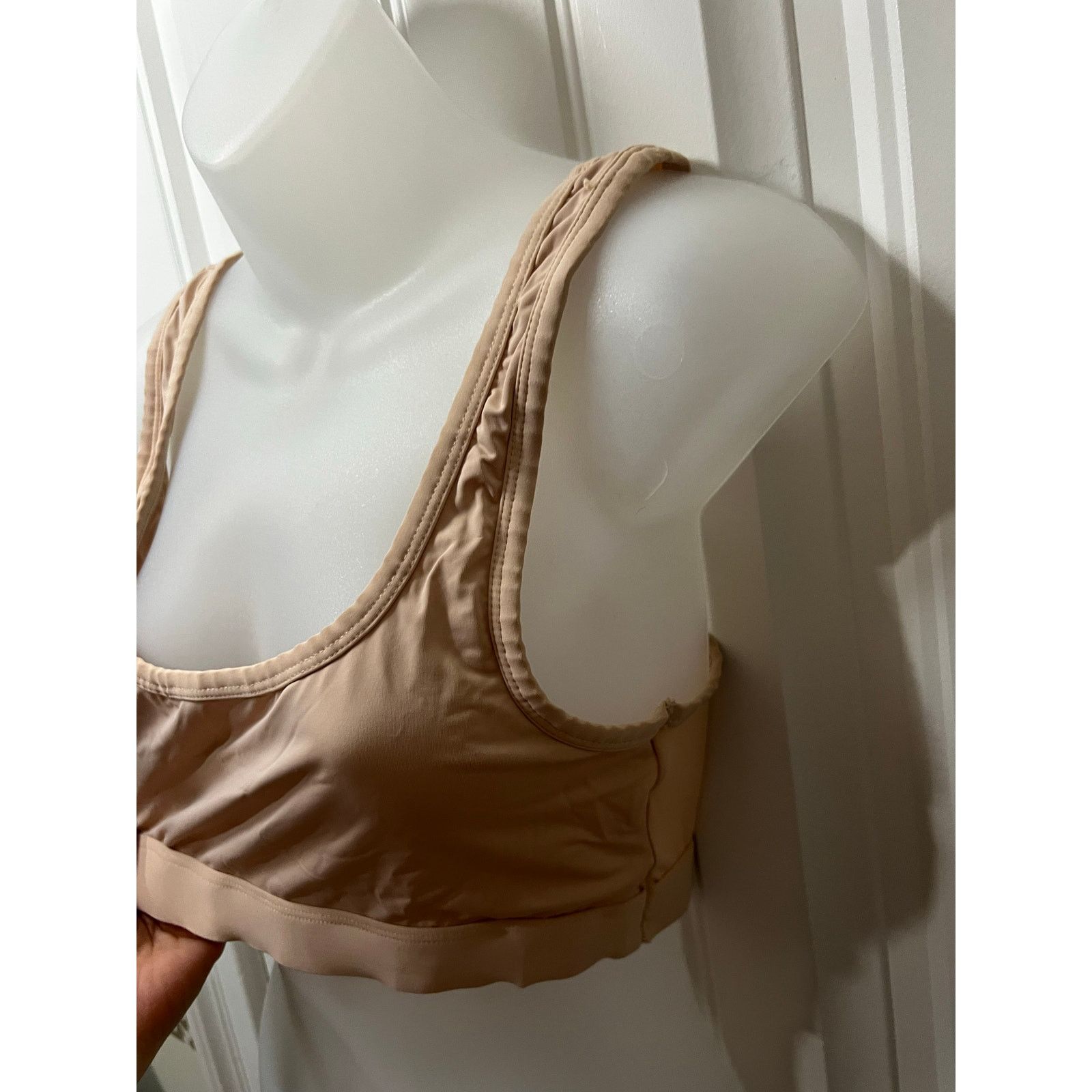 Steve Madden Steve Madden Stretch Bralette Top Bra Seamless Square Neck Size L / US 10 / IT 46 - 7 Thumbnail