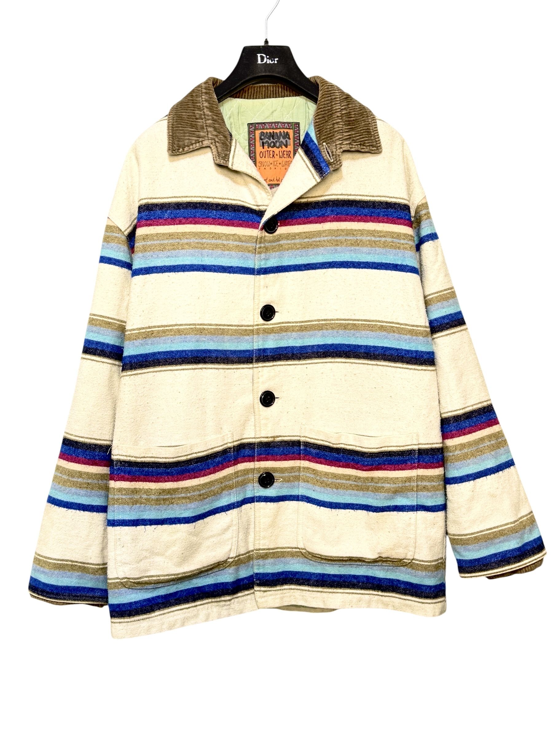 Other Oversized Banana moon vintage wool jacket surfer Size L / US 10 / IT 46 - 2 Thumbnail