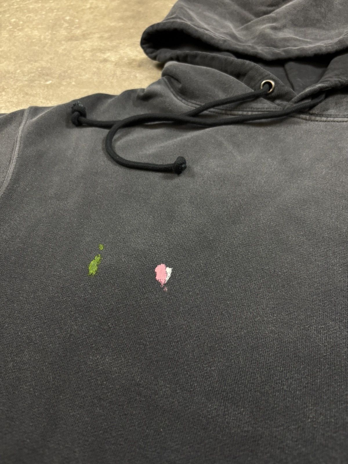 Gallery Dept. Gallery Dept Paint Logo Hoodie, Washed Black Size US L / EU 52-54 / 3 - 4 Thumbnail
