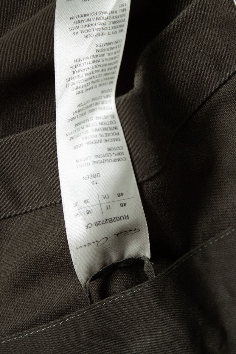 Rick Owens Rick Owens, Strobe FW22 green overshirt Size US M / EU 48-50 / 2 - 8 Thumbnail