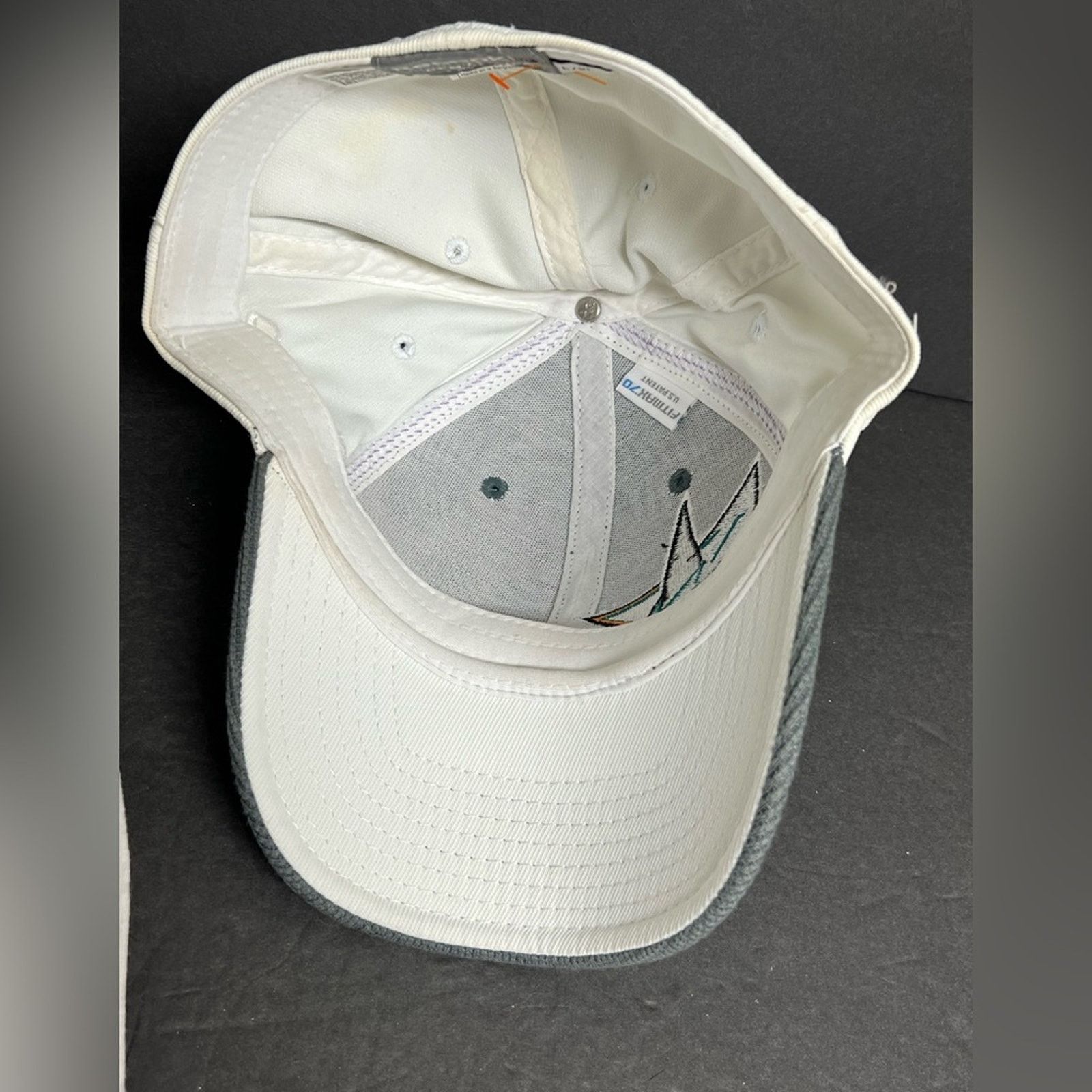 Reebok NHL San Jose Sharks Center Ice Reebok Hat- Fitted L/XL Size ONE SIZE - 5 Thumbnail