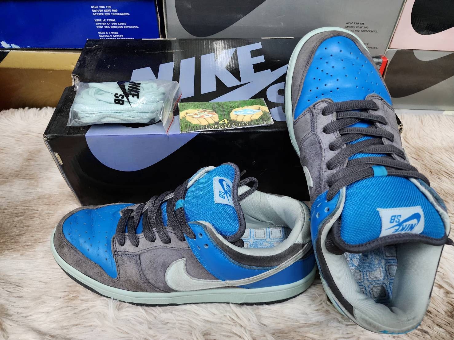 Nike Nike Sb Dunk Low Aqua Chalk Size US 10 / EU 43 - 18 Thumbnail