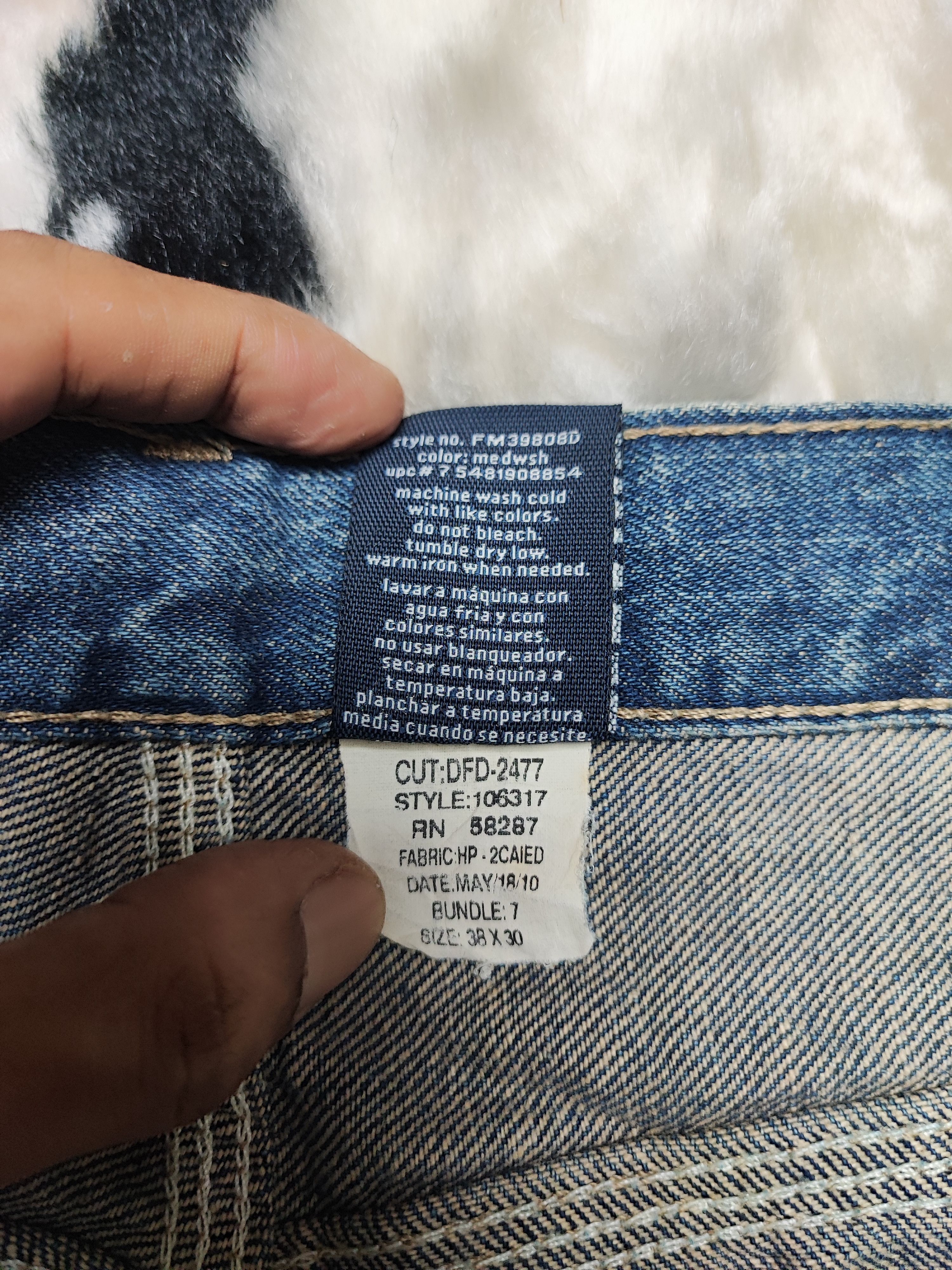 Faded Glory × Vintage Crazy Vintage Baggy Carpenter Jeans Size US 38 / EU 54 - 11 Thumbnail